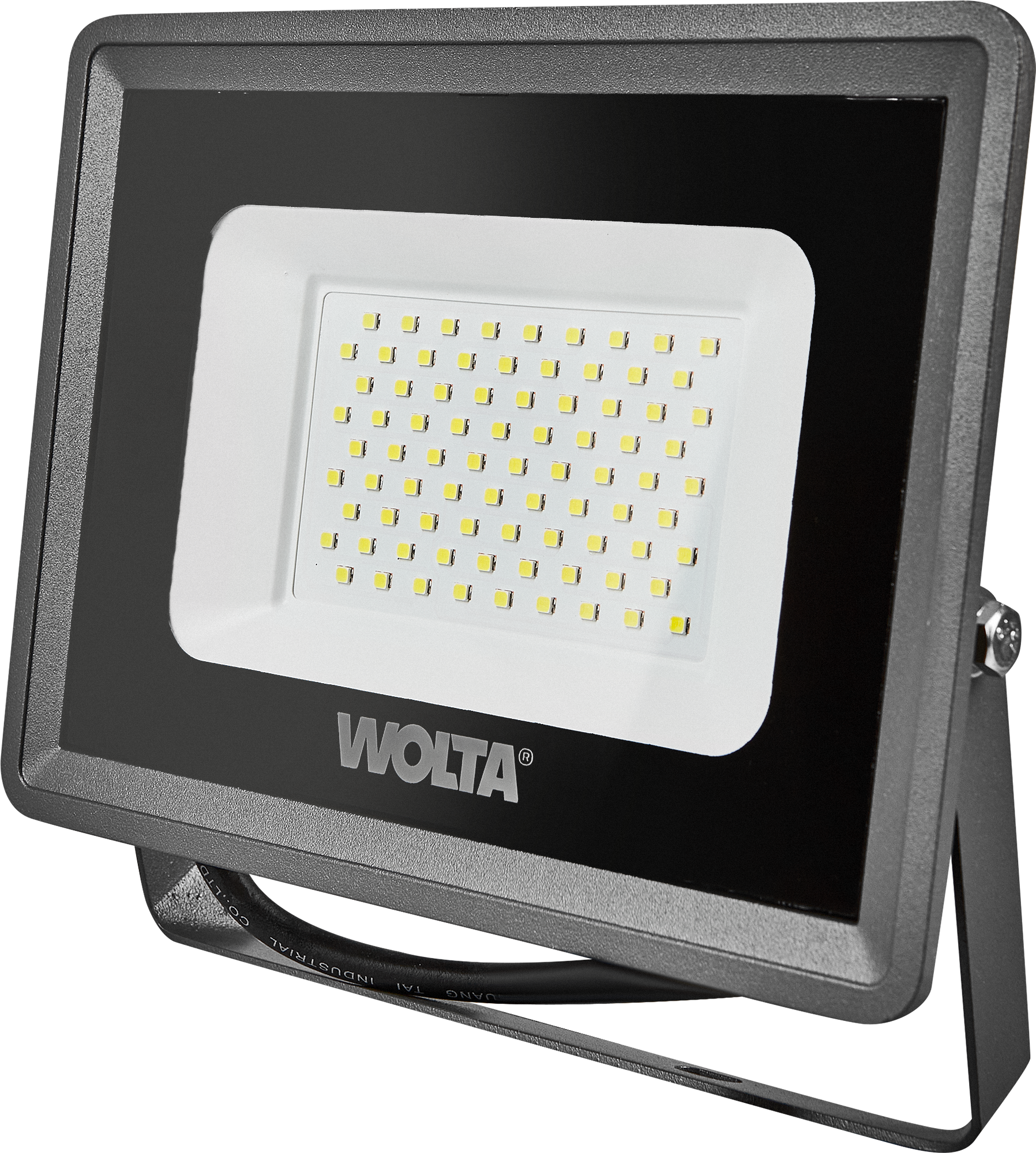 Изображение товара Прожектор светодиодный уличный Wolta WFL-70W/08 70 Вт 5700К IP65 нейтральный белый свет Изображение товара Прожектор светодиодный уличный Wolta WFL-70W/08 70 Вт 5700К IP65 нейтральный белый свет