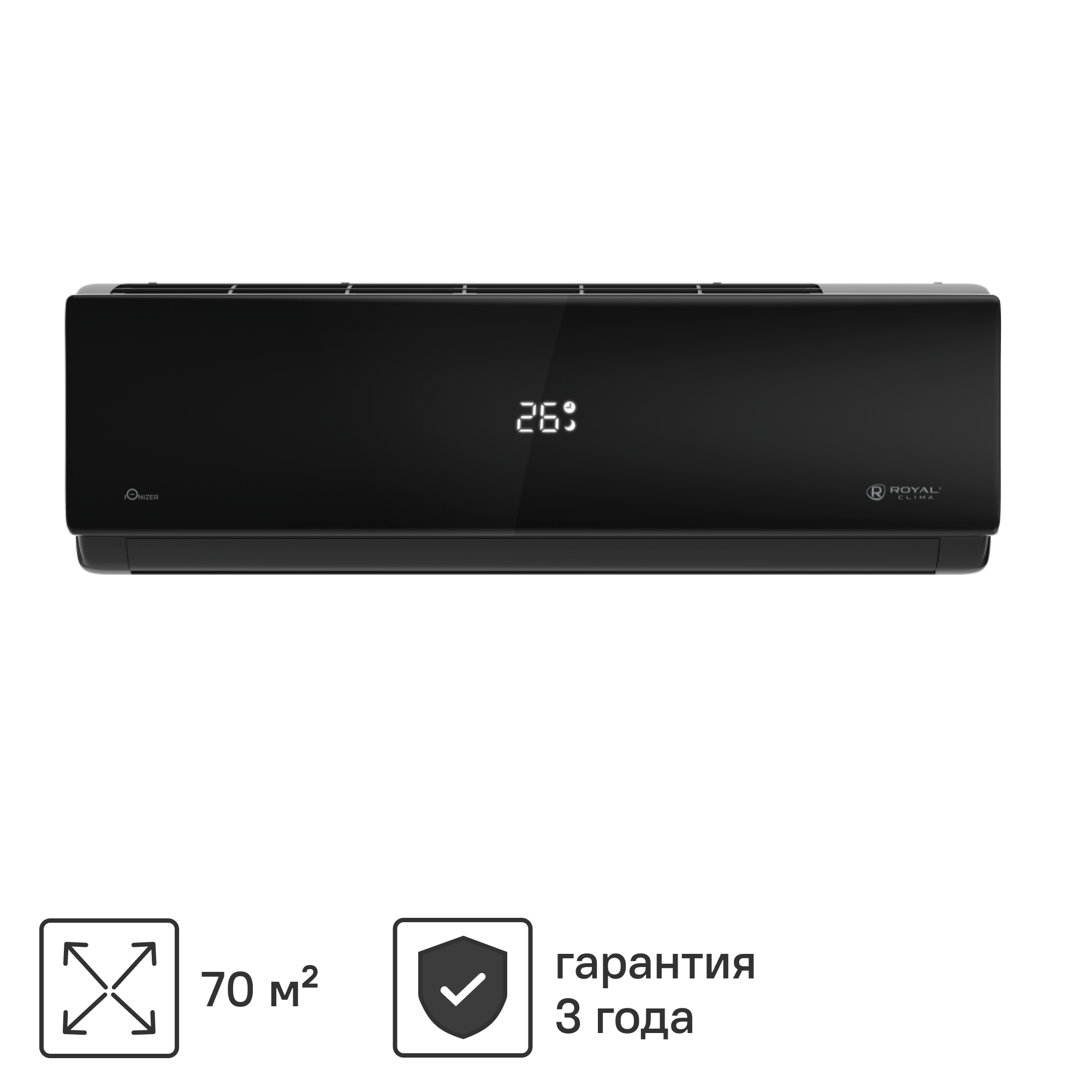 Изображение товара Сплит-система Royal Clima 24 RC-AN70HN охлаждение/обогрев