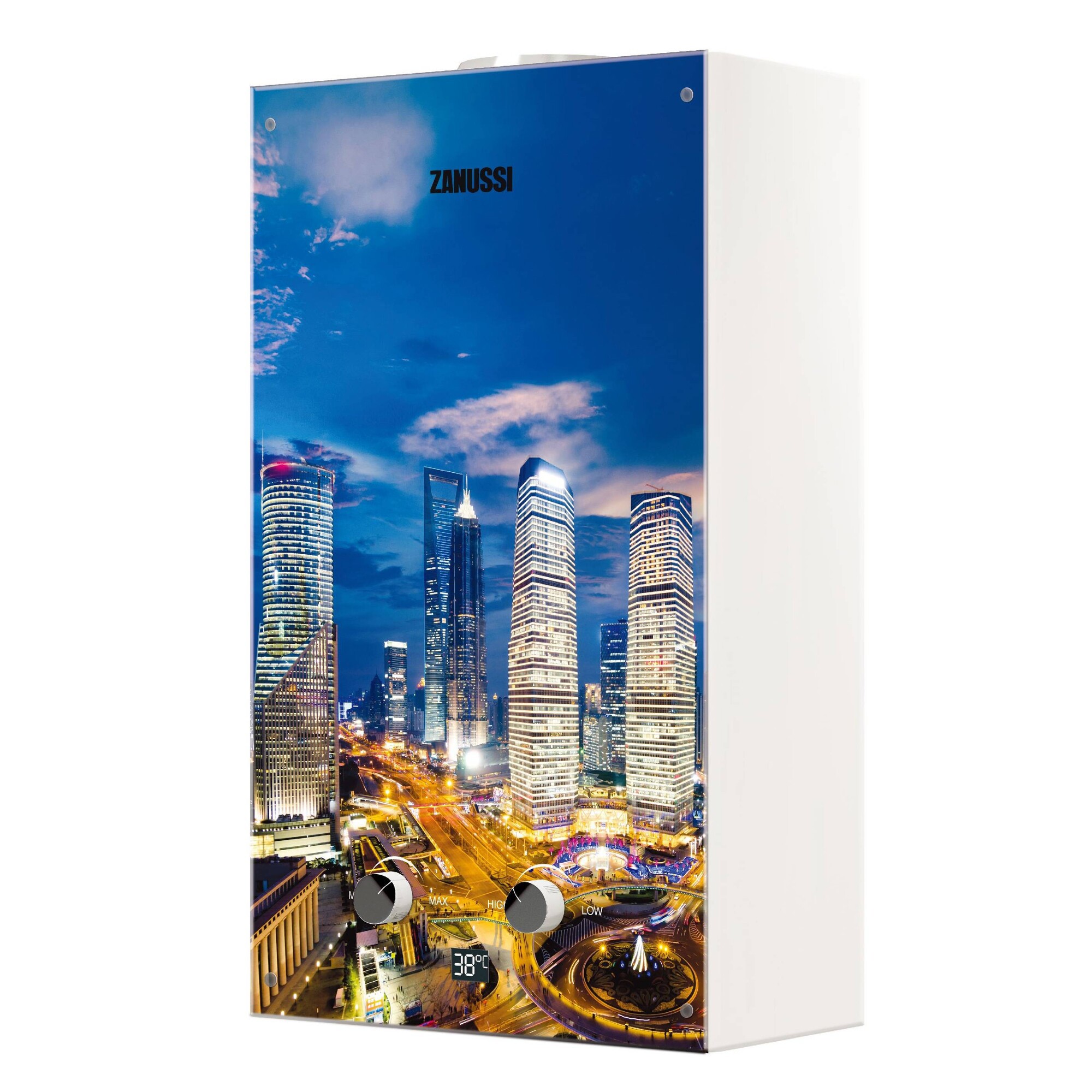 Изображение товара Газовая колонка Zanussi GWH 10 Metropoli 20 кВт белый водонагреватель