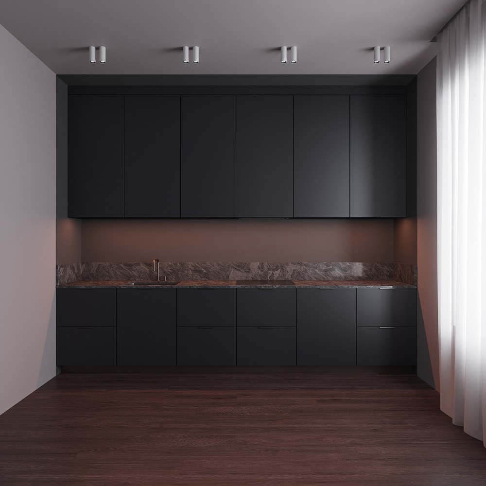 Изображение товара СПC плитка UniQuarz Орех Кальката 43 класс толщиной 3.6 мм для жилых и коммерческих помещений