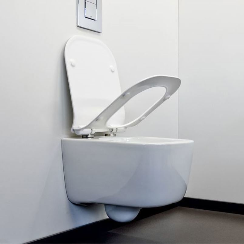 Изображение товара Унитаз подвесной Comforty 00004150338 безободковый с сиденьем микролифт