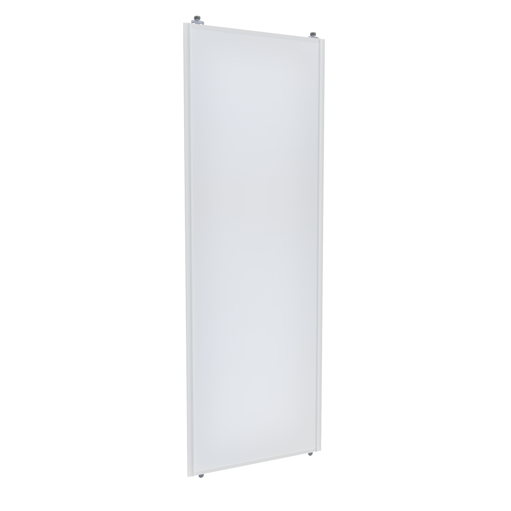 Изображение товара Дверь для шкафа-купе Найди 90.40x245.50 см в белом глянце сталь