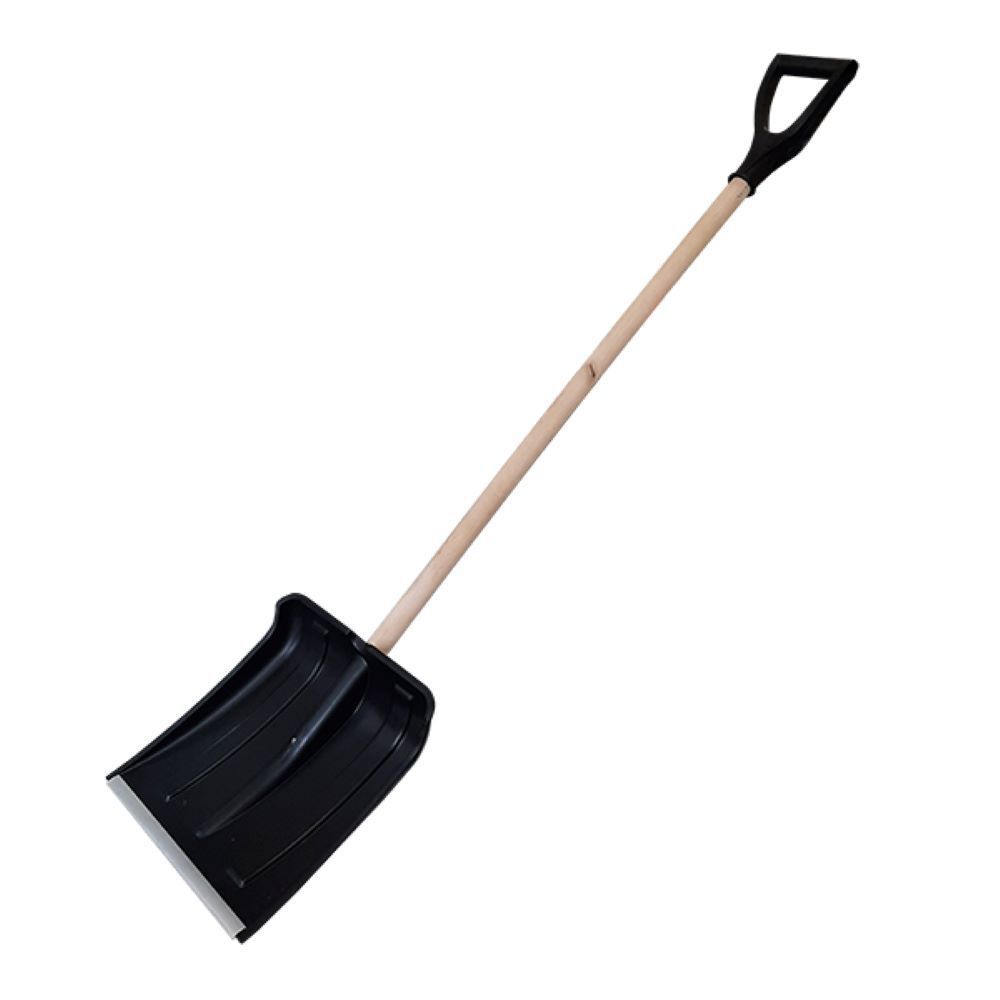 Изображение товара Лопата для уборки снега 41 см x 100 см пластик дерево Россия