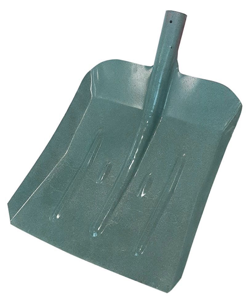 Изображение товара Лопата для уборки снега Rus 40 см x 70 см пластик с черенком дерево