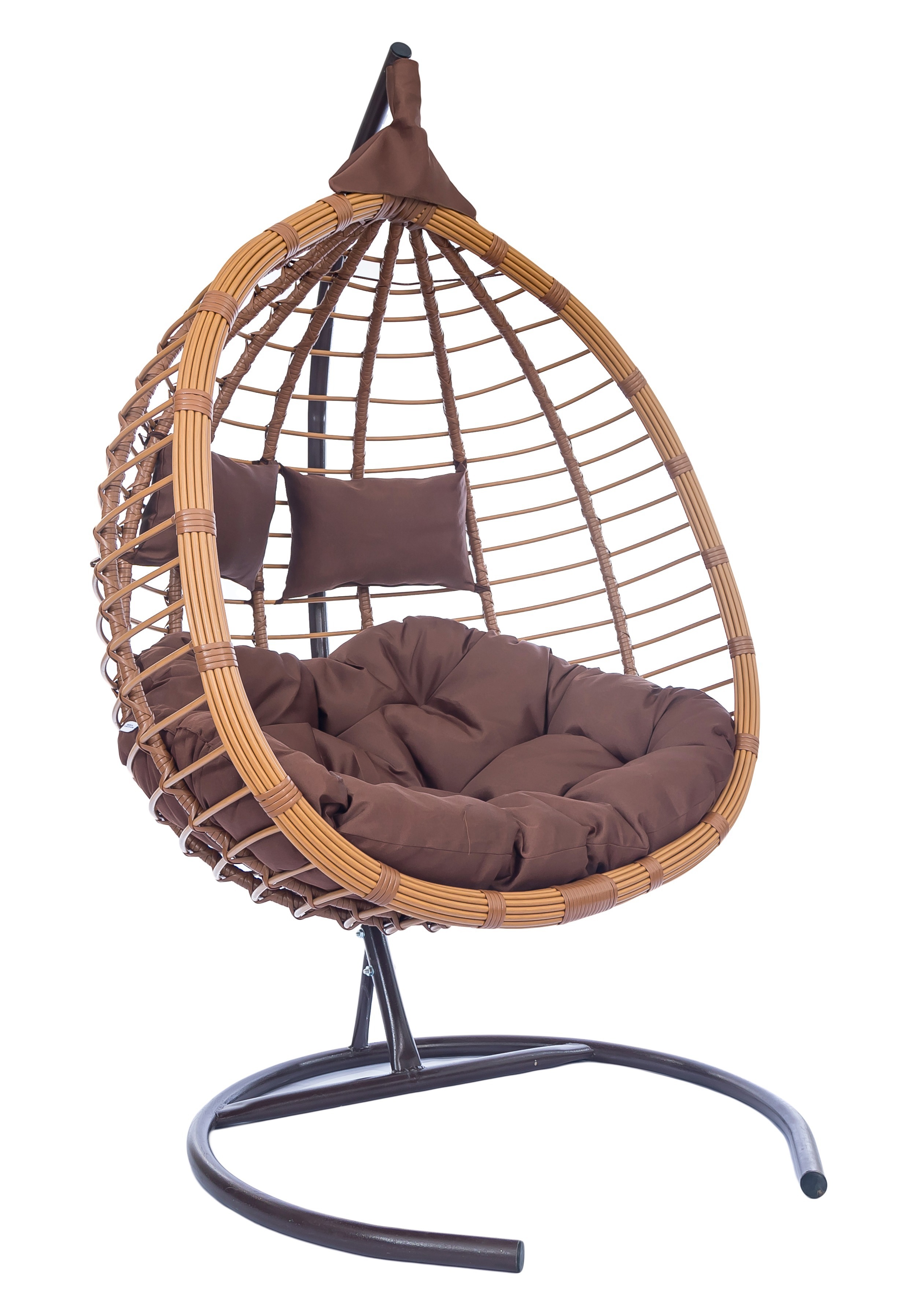 Изображение товара Кресло подвесное Laura outdoor HST-401 для двоих коричневое