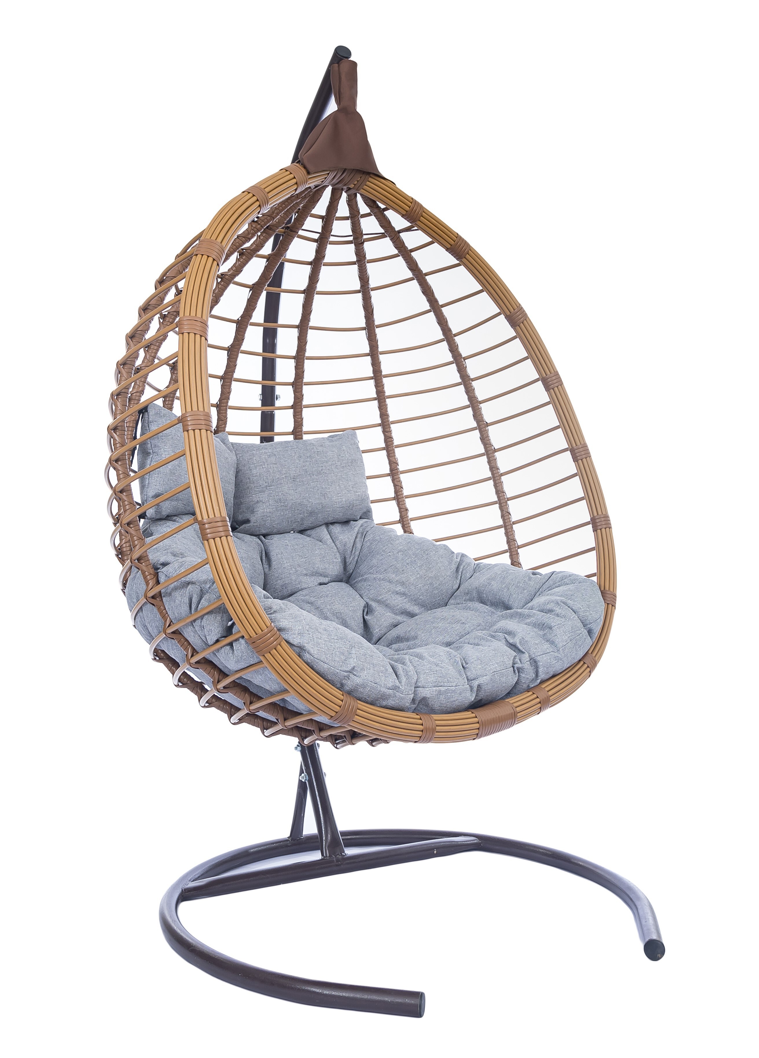 Изображение товара Кресло подвесное Laura outdoor HST403 двумя местами коричневое Россия