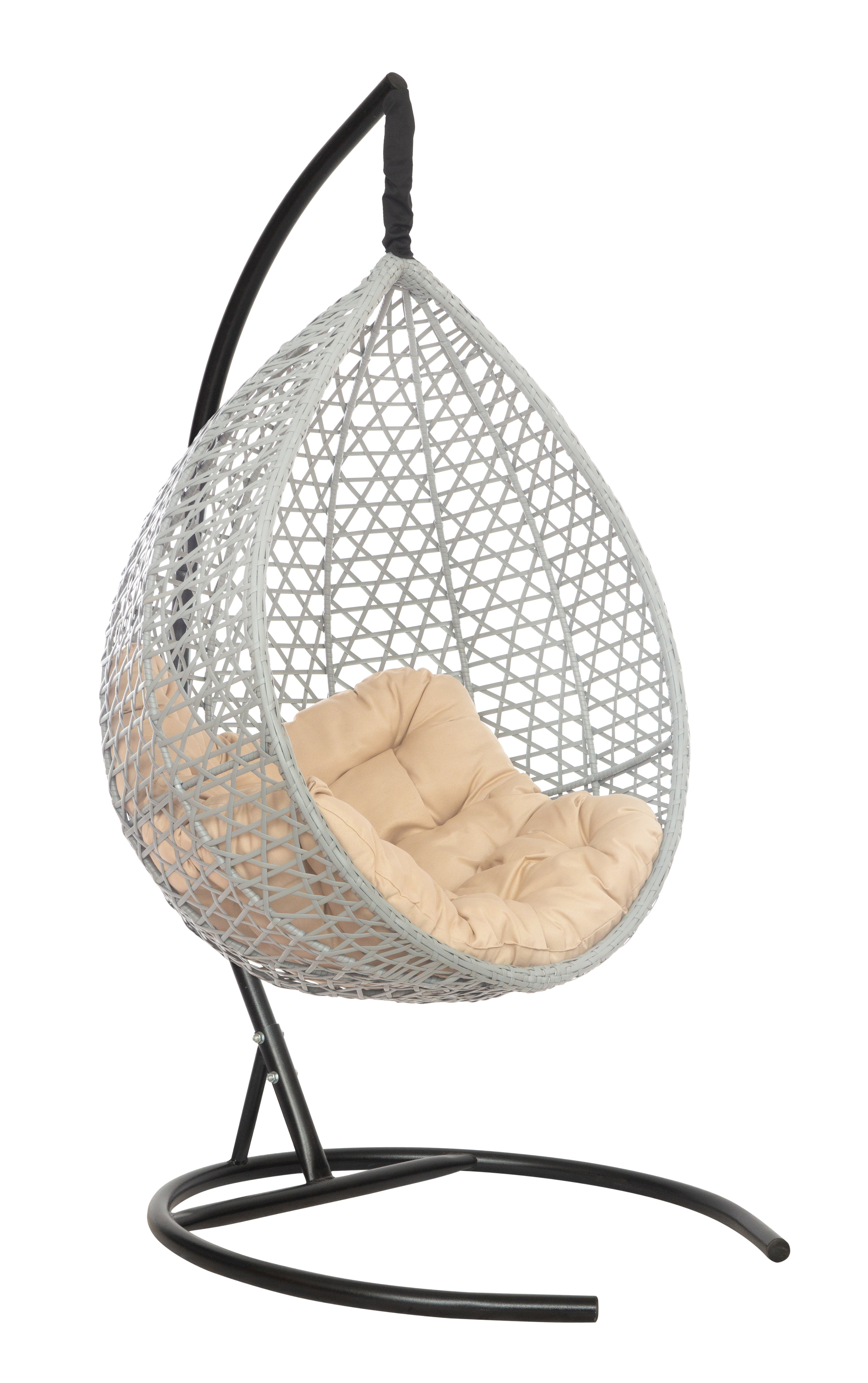 Изображение товара Кресло подвесное Laura outdoor Monb 501 Montblanc 1-но местные до 130 кг серый/серебристый