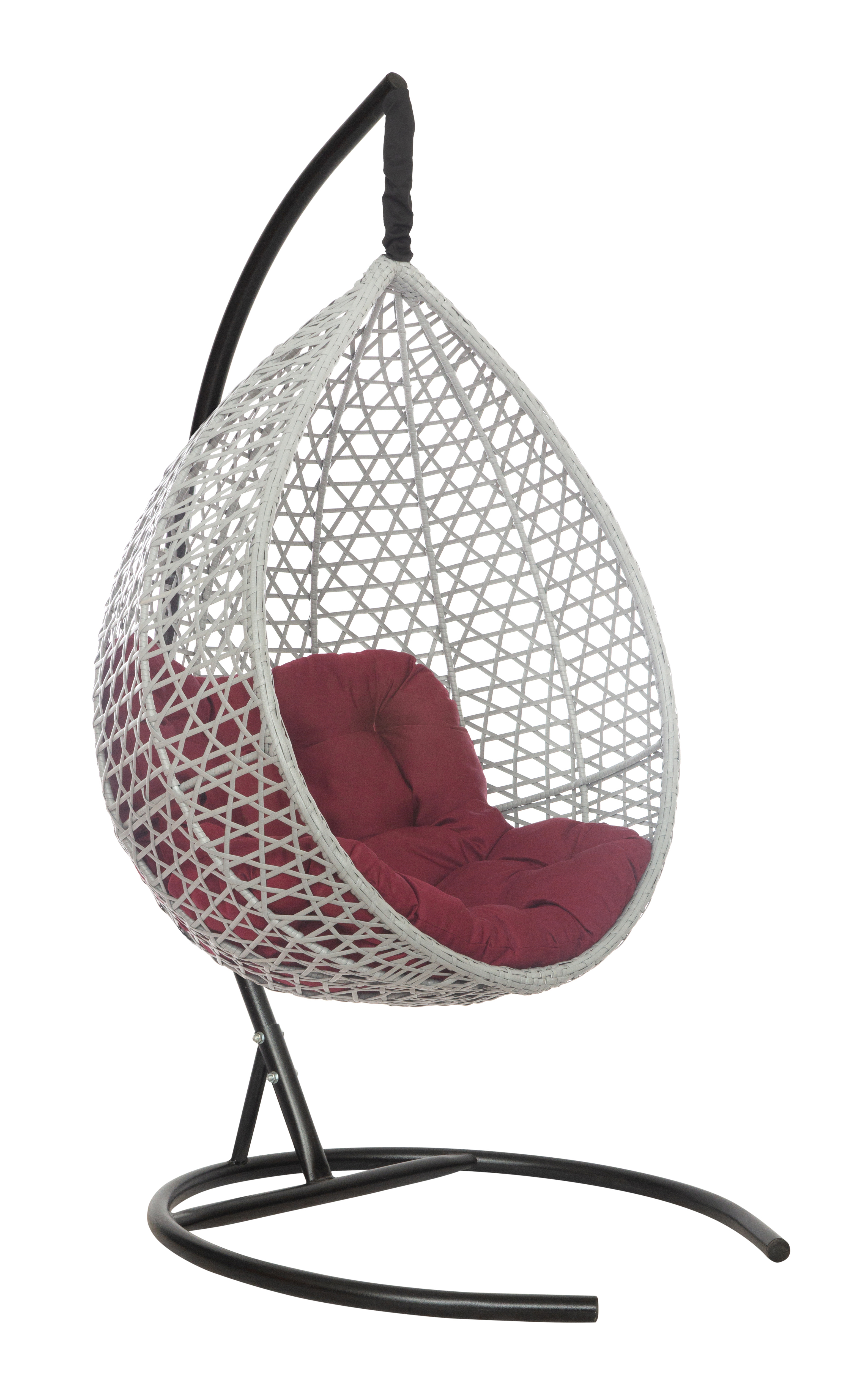 Изображение товара Кресло подвесное Laura outdoor Monb 504 Montblanc 1-но местные до 130 кг серый/серебристый