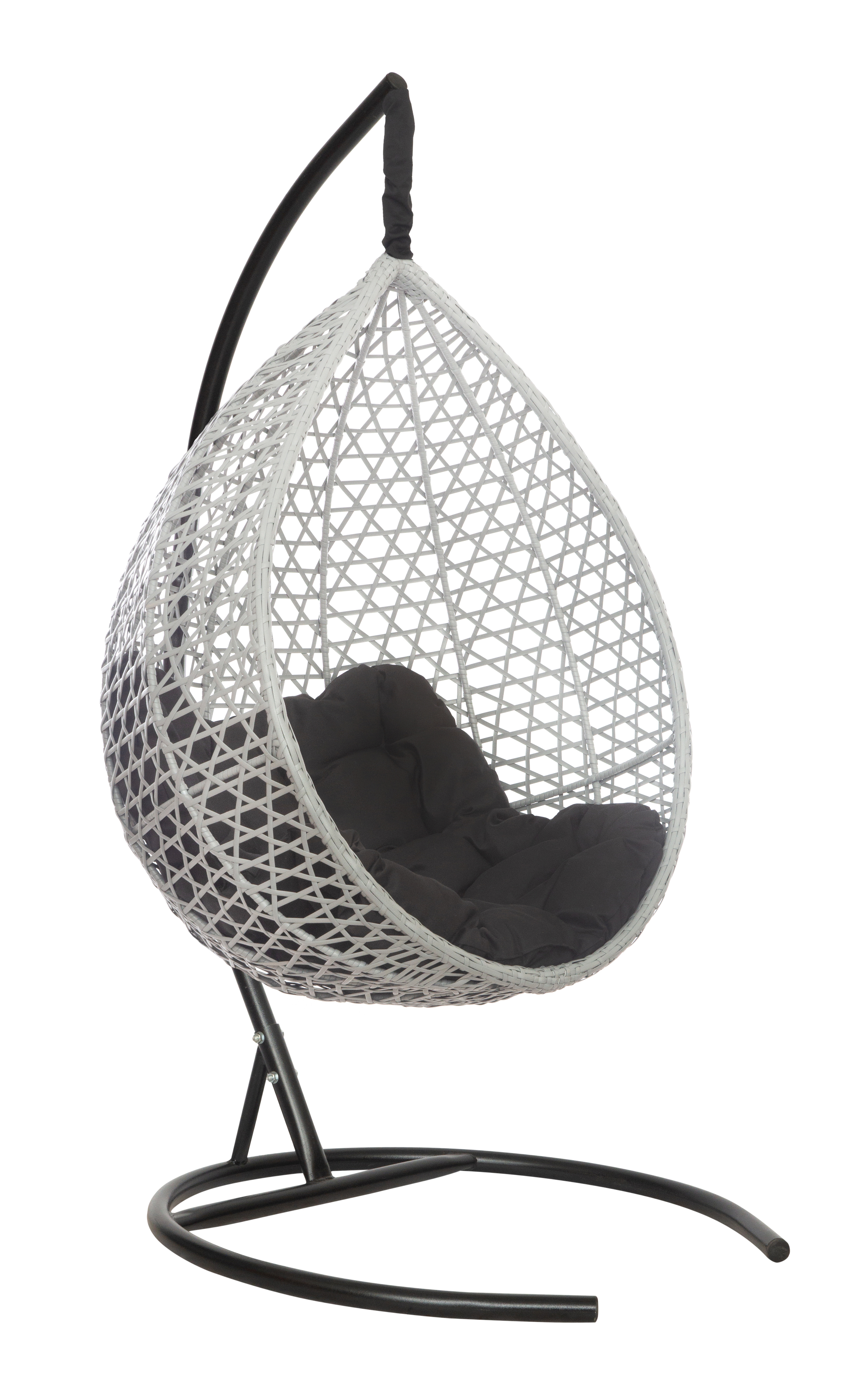 Изображение товара Кресло подвесное Laura outdoor Monb 505 Montblanc 1-но местные до 130 кг серый/серебристый