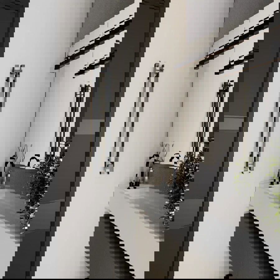 Изображение товара Электрический полотенцесушитель BAUEDGE Stella Square 80x800 мм 120 Вт