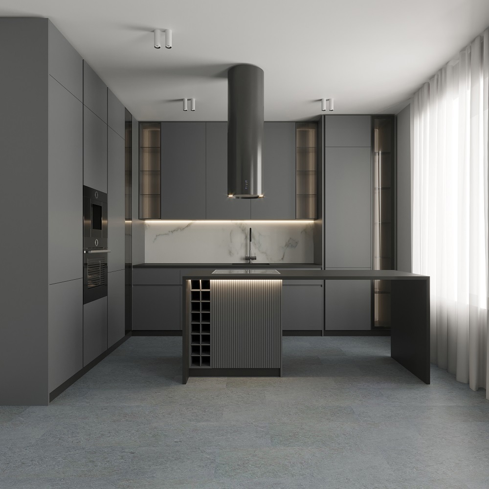 Изображение товара SPC плитка Uniquarz Гранит Лейни 43 класс толщина 4 мм 1.674 м², цена за упаковку