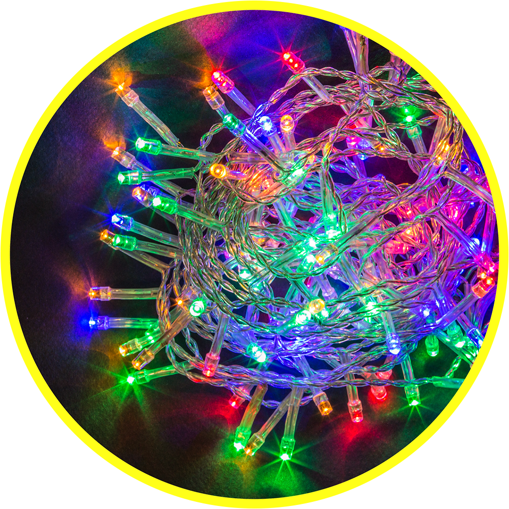 Изображение товара Электрогирлянда комнатная Navigator 93641 4 м 50 ламп белый 8 режимов работы