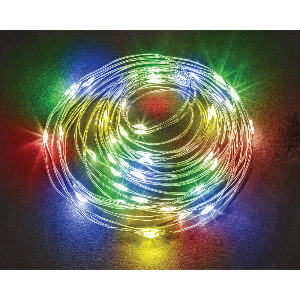 Изображение товара Электрогирлянда комнатная Navigator 80713 гирлянда 490x490 м 10 ламп прозрачный 1 режимов работы