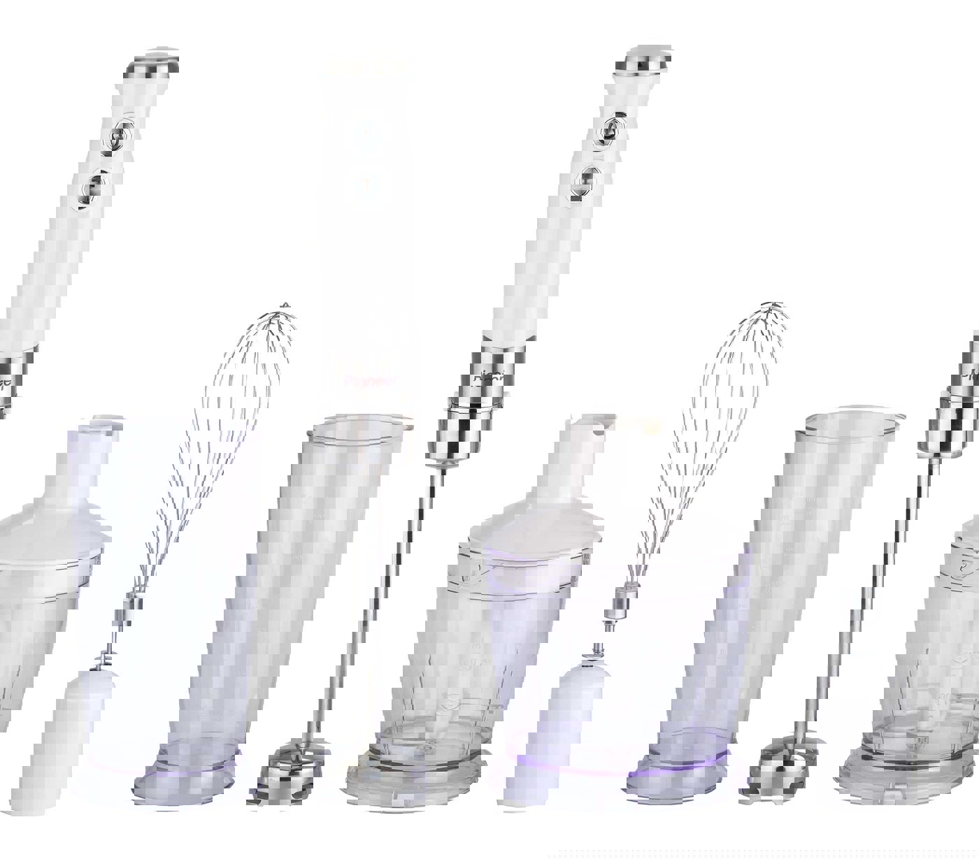 Изображение товара Погружной блендер Pioneer HB120S 1200 Вт 5 скоростей белый