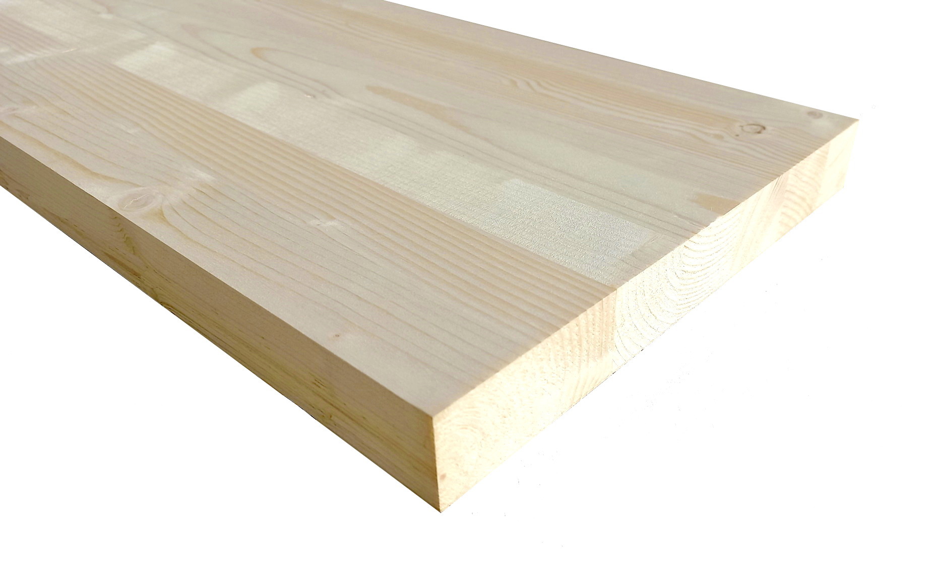 Изображение товара Мебельный щит Леспроф 60x200 см толщина 40 мм ель сорт AB