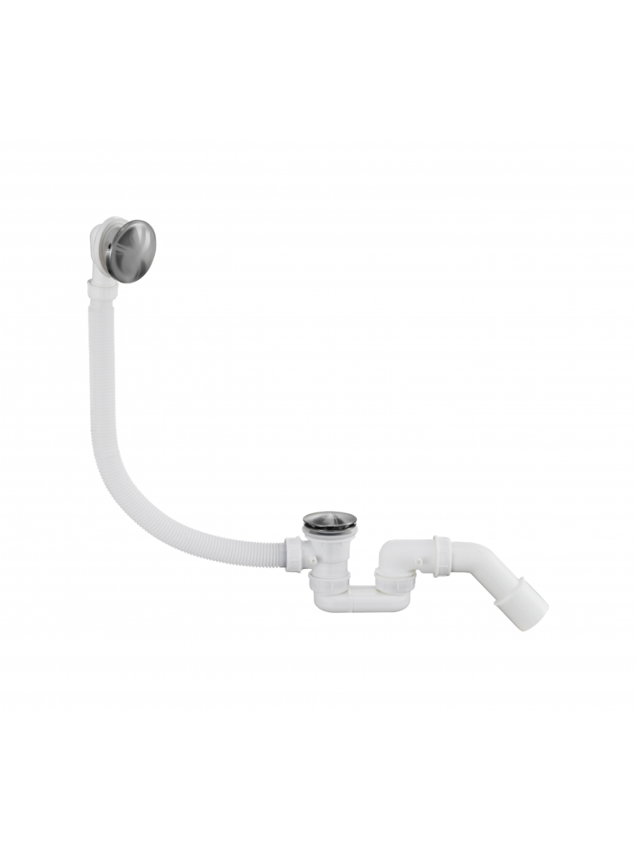 Изображение товара Слив-перелив для ванны Altrobagno 570 мм клик-клак хром Италия