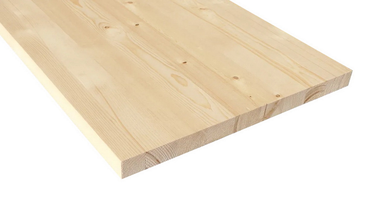 Изображение товара Мебельный щит 1200x200x28 мм категория АВ цельноламельный