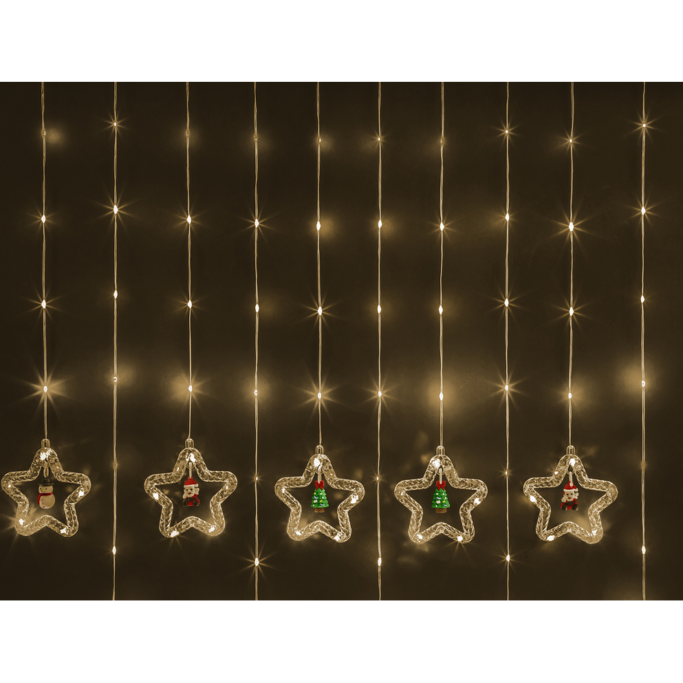 Изображение товара Электрогирлянда комнатная Navigator 95012 бахрома 150x150 м 100 ламп 8 режимов