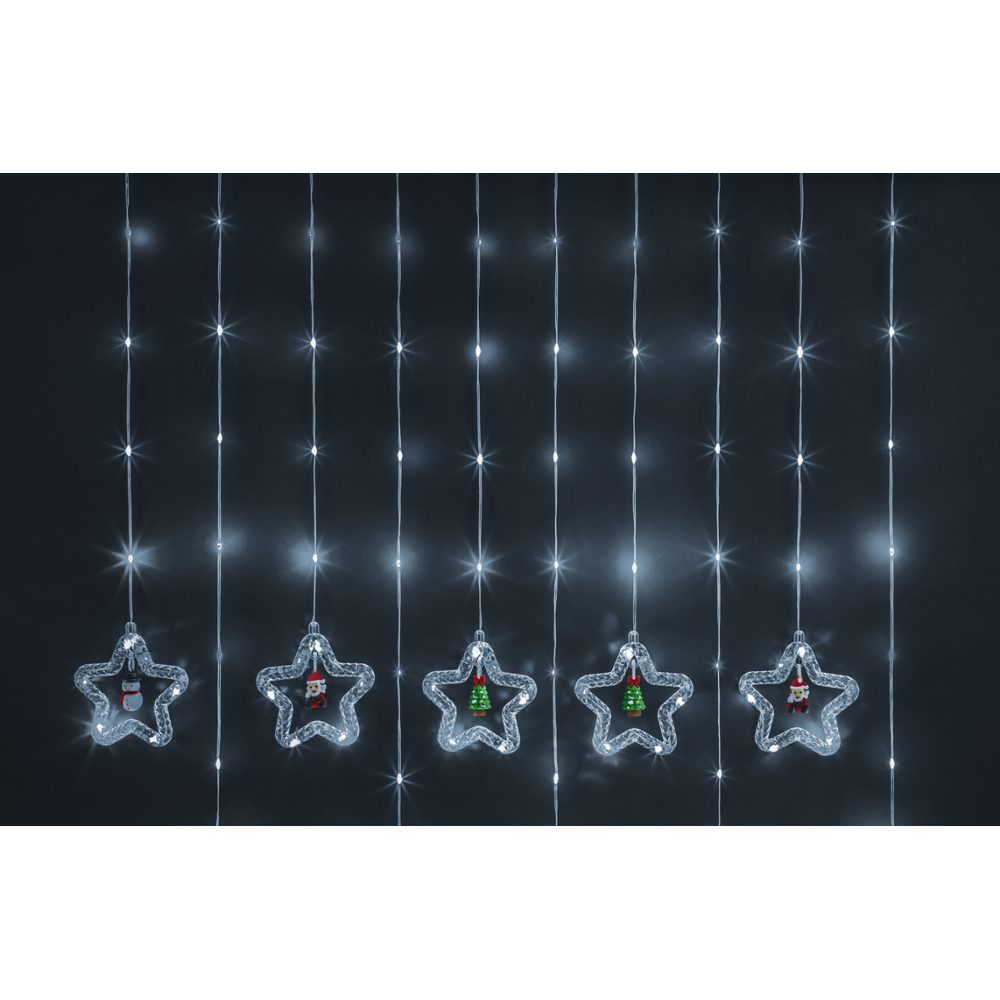 Изображение товара Электрогирлянда Navigator 95013 бахрома 150 м 100 LED 8 режимов работы для внутреннего использовани