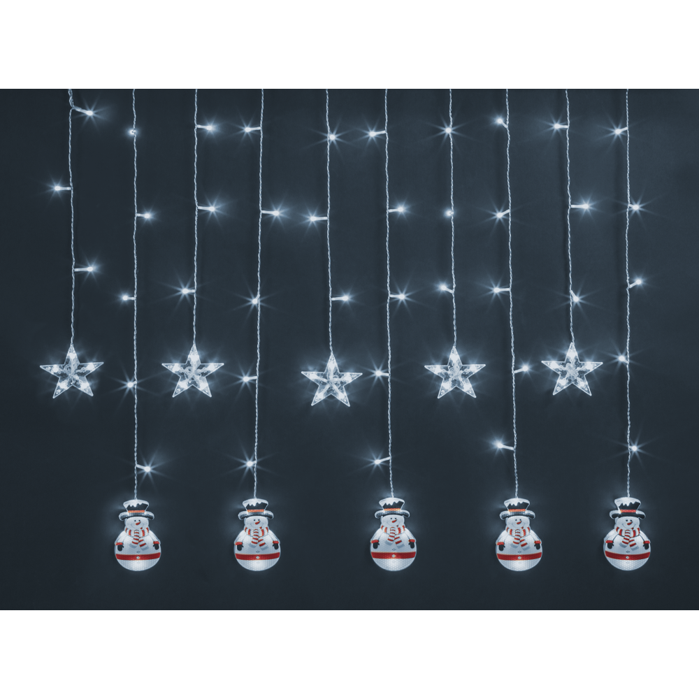 Изображение товара Электрогирлянда комнатная Navigator бахрома 150x150 м 95 ламп 8 режимов