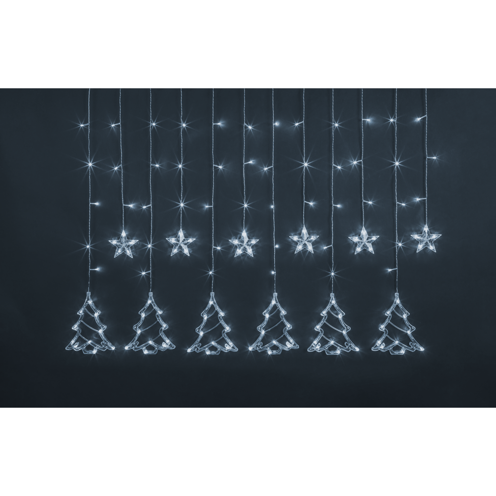 Изображение товара Электрогирлянда комнатная Navigator 95124 бахрома 100 м 138 LED 8 режимов