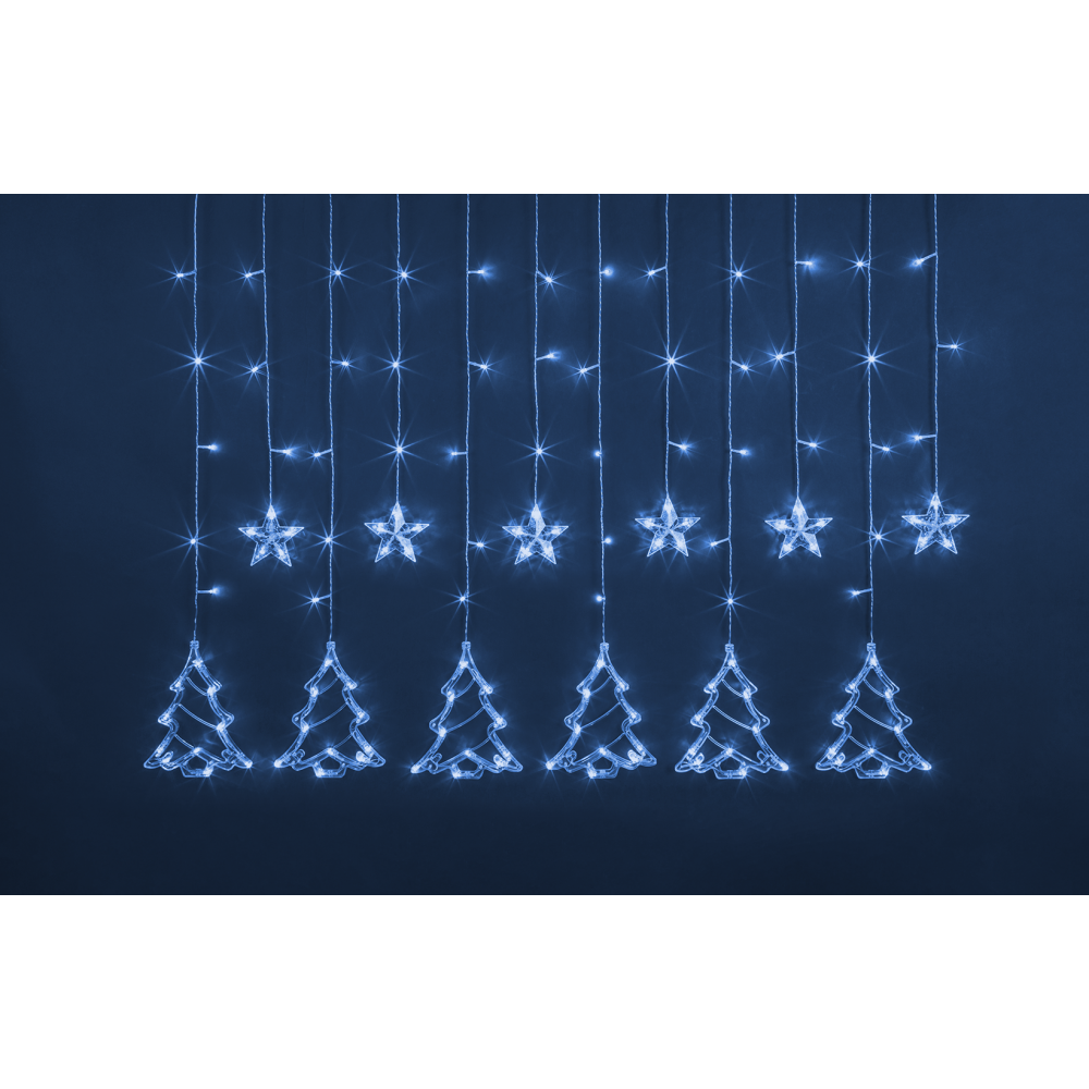 Изображение товара Электрогирлянда комнатная Navigator бахрома 100 м 138 LED 8 режимов внутри