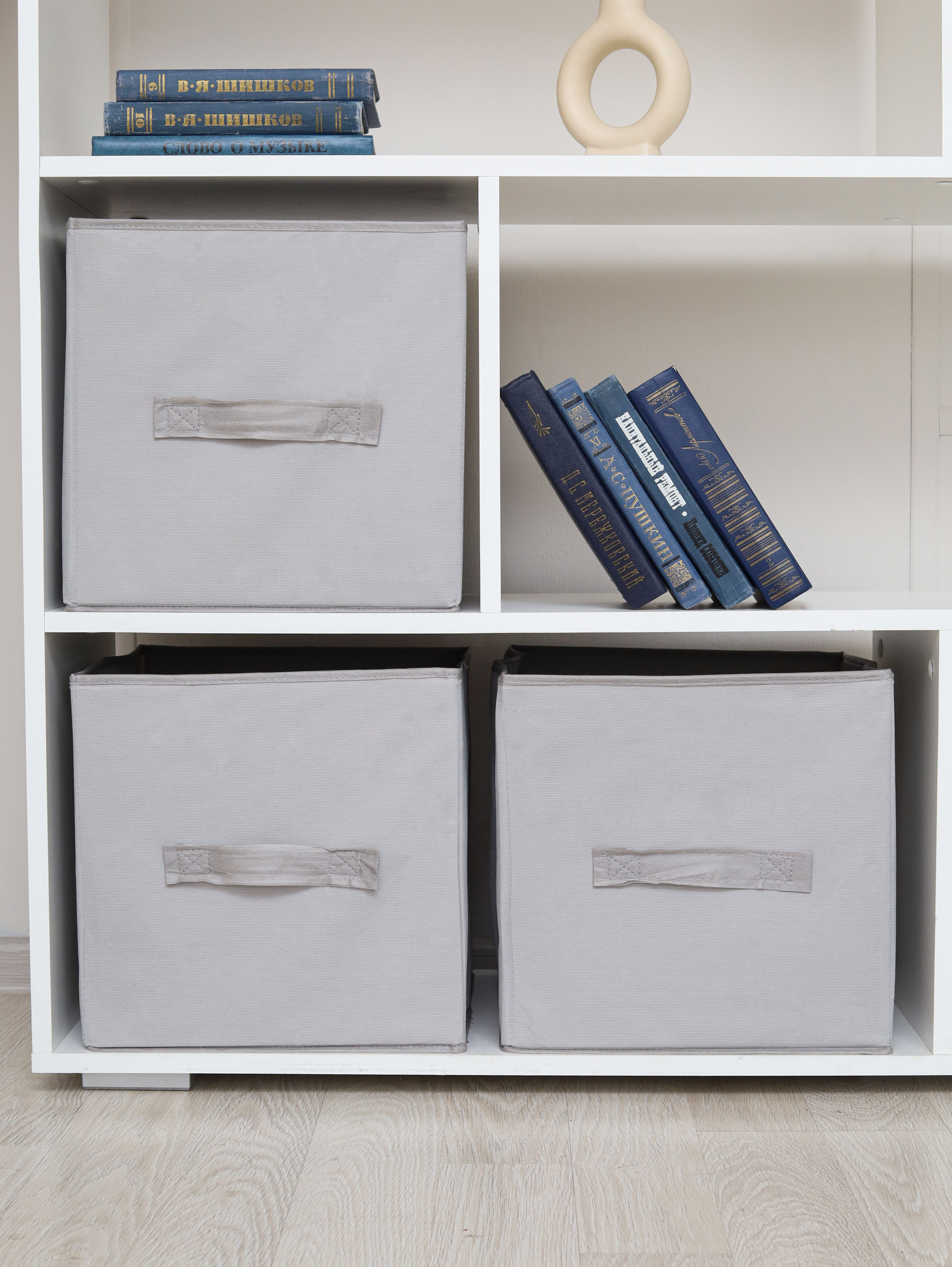 Изображение товара Набор коробок 3 шт Agroguard 31x31x31 см Картон цвет серый