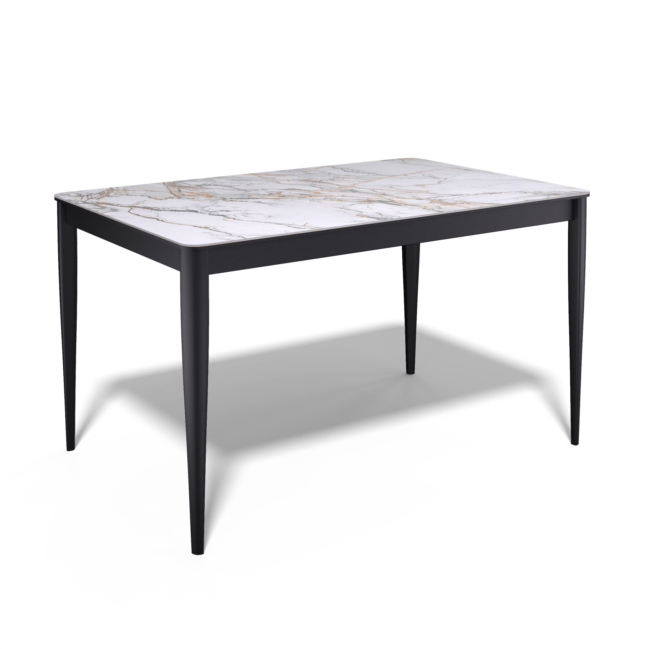Изображение товара Стол прямоугольный Kenner KS1200 керамика золотой 120x80 см