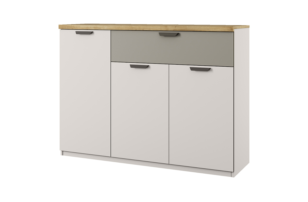 Изображение товара Тумба Anrex Modern 3D1S 1 ящик 130x41 см персидский жемчуг/ирландский ликер