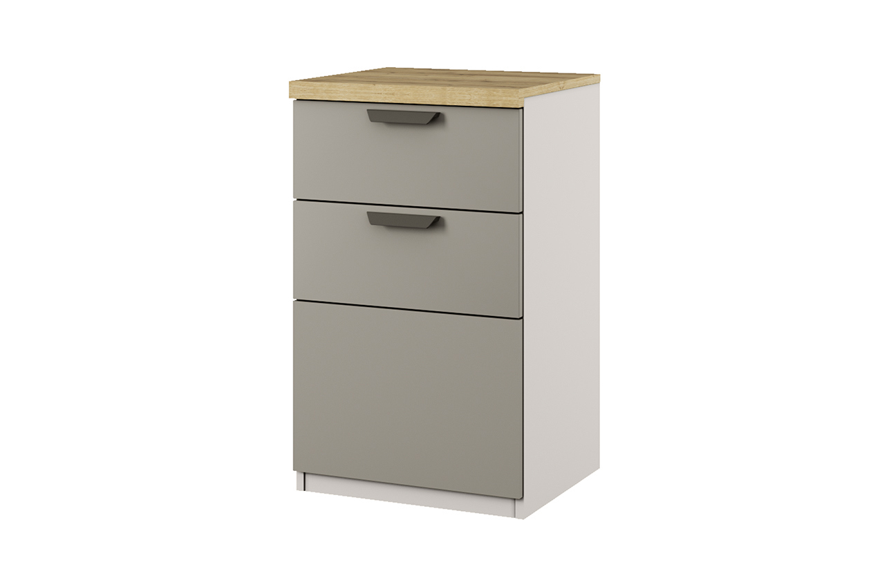 Изображение товара Комод Anrex 1D2S 2 ящика 45.20x39.40x76 ЛДСП цвет персидский жемчуг/ирландский ликер Изображение товара Комод Anrex 1D2S 2 ящика 45.20x39.40x76 ЛДСП цвет персидский жемчуг/ирландский ликер