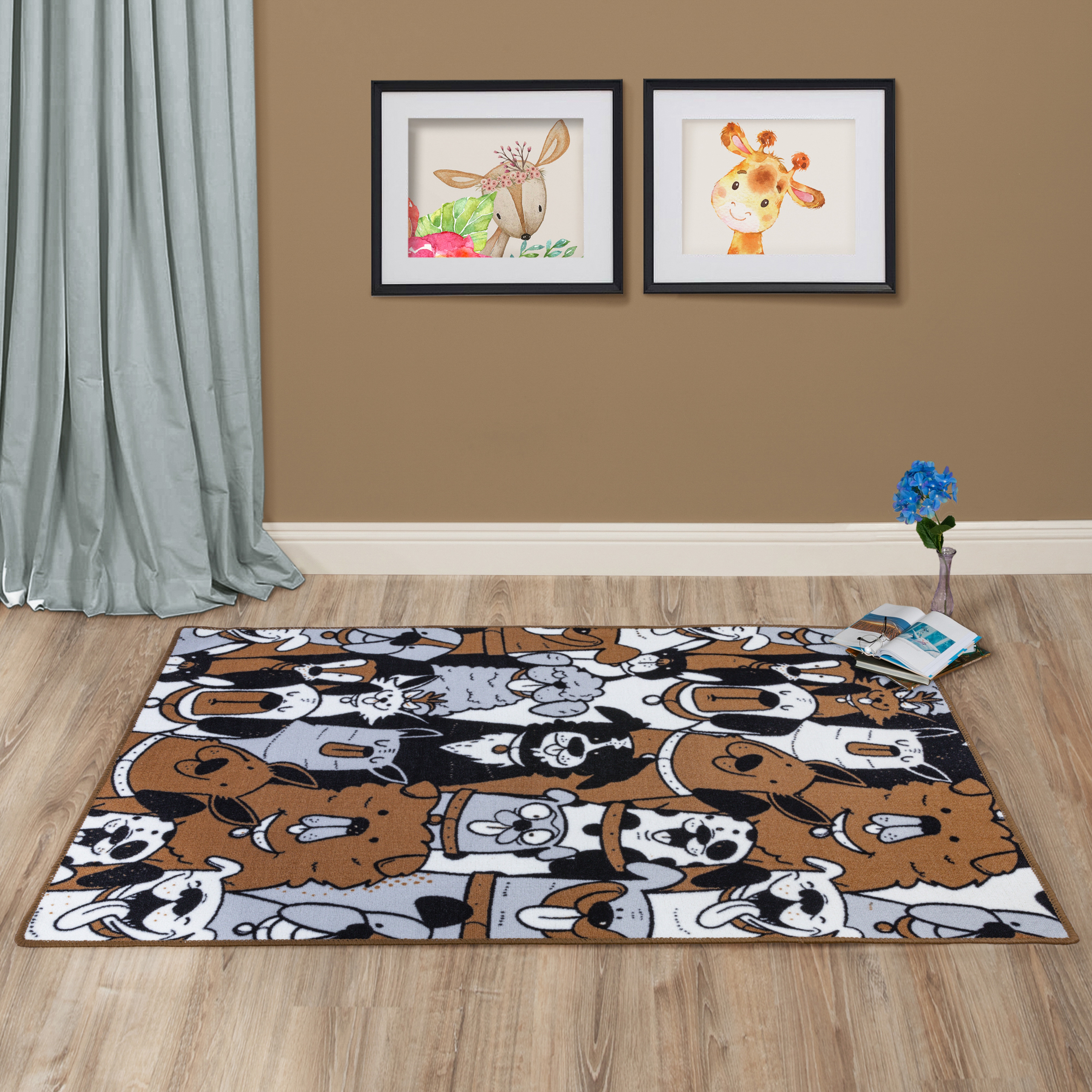 Изображение товара Ковер Бэби Собачки 100x150 см полиамид