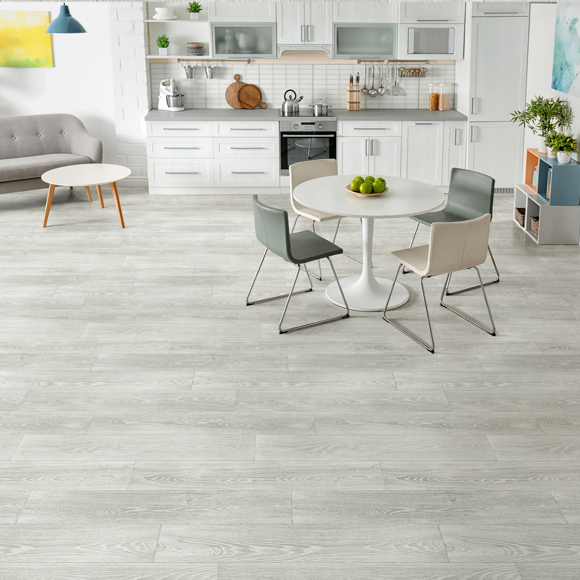 Изображение товара Линолеум Дуб Клайд 32 класс 3 м экологичный влагостойкий с защитным лаком