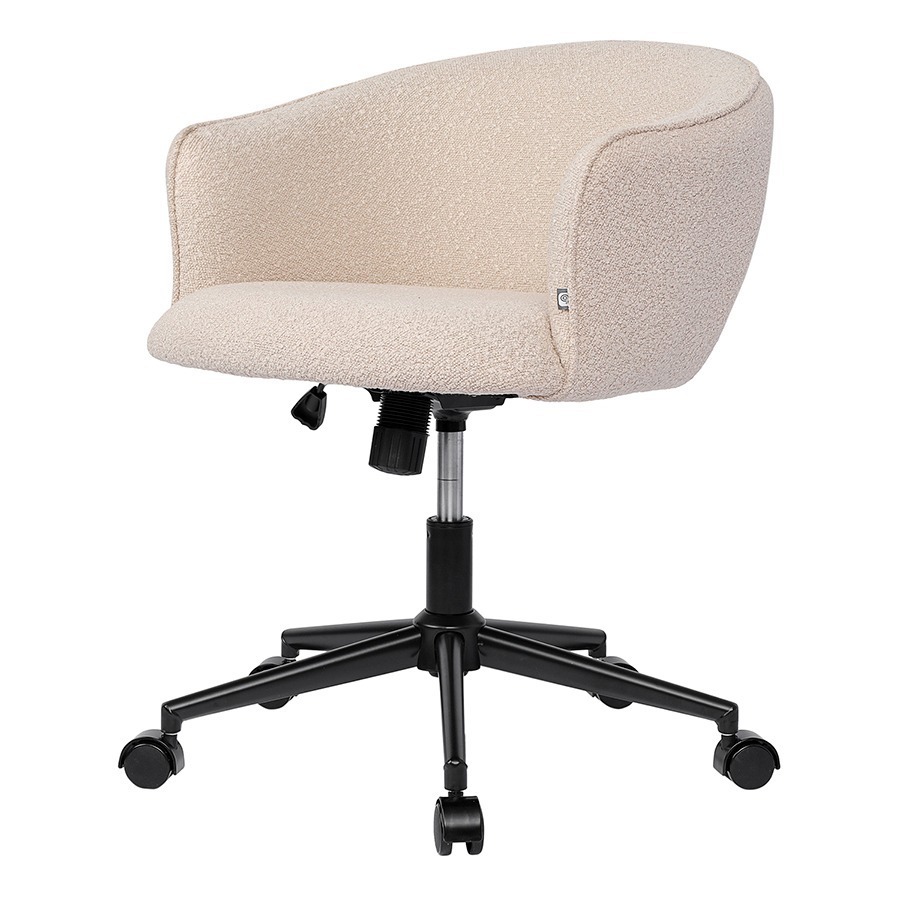 Изображение товара Кресло Bergenson Bjorn Paal 64x79x63.5 см бежевое регулируемое с колесиками