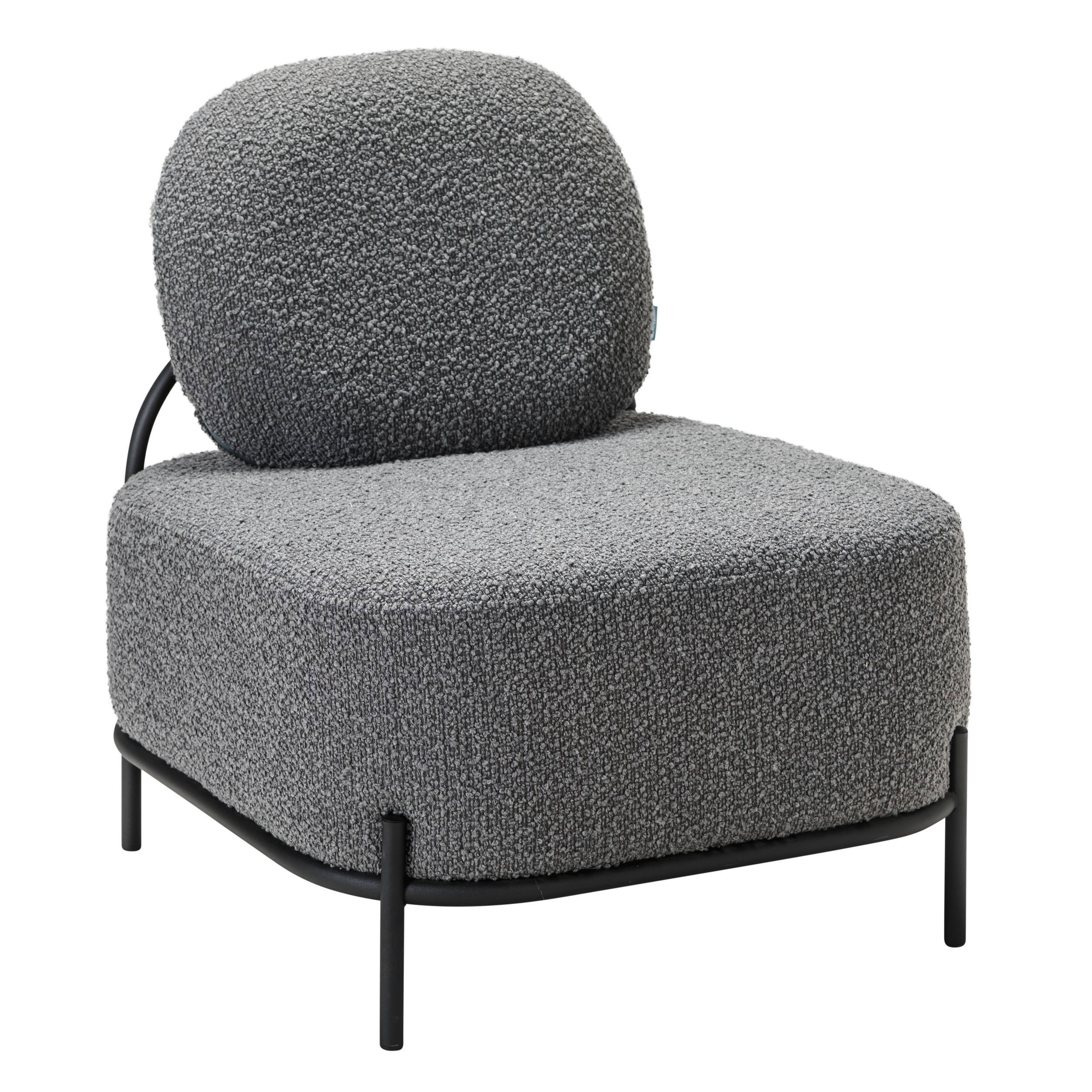 Изображение товара Современное кресло Gawaii R-Home 67x77x72 см серый мягкое и практичное