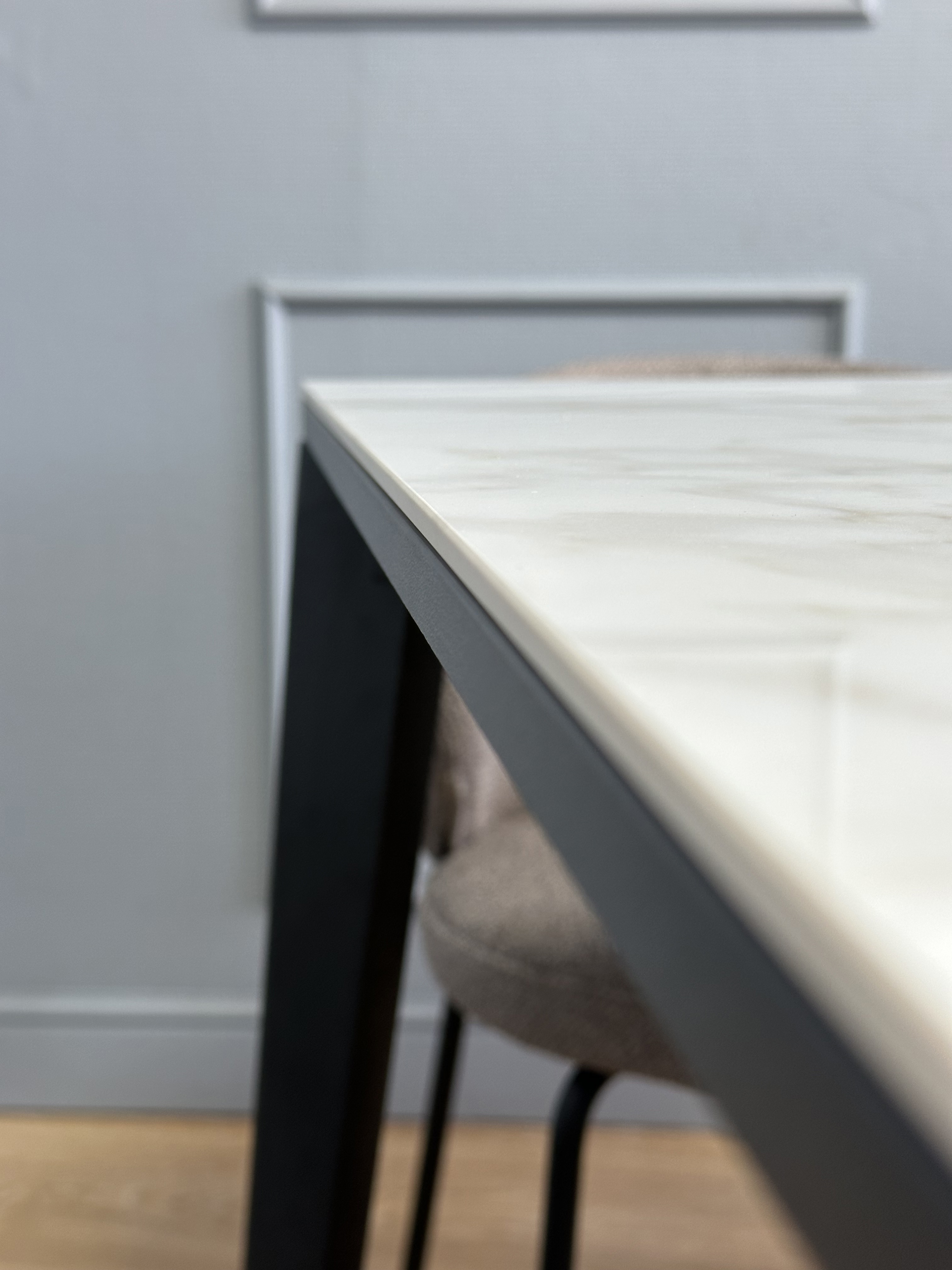 Изображение товара Кухонный прямоугольный стол Kenner KR1200 с керамической столешницей и раскладкой