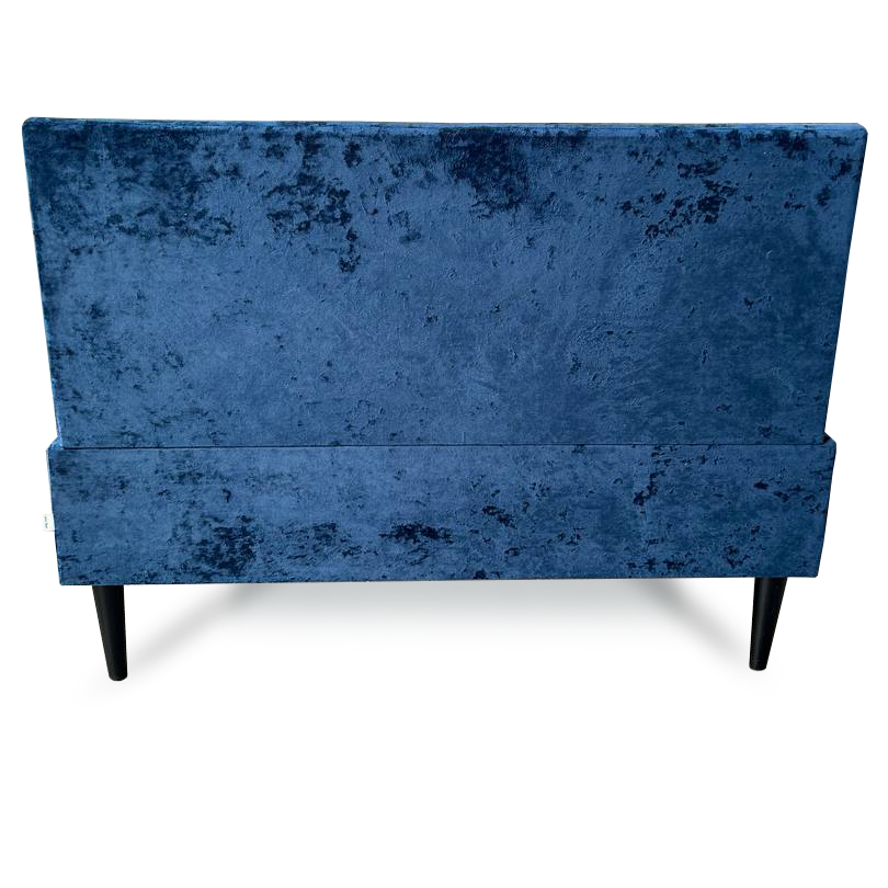 Изображение товара Диван El todo Монро 110x82x60 см велюр цвет синий