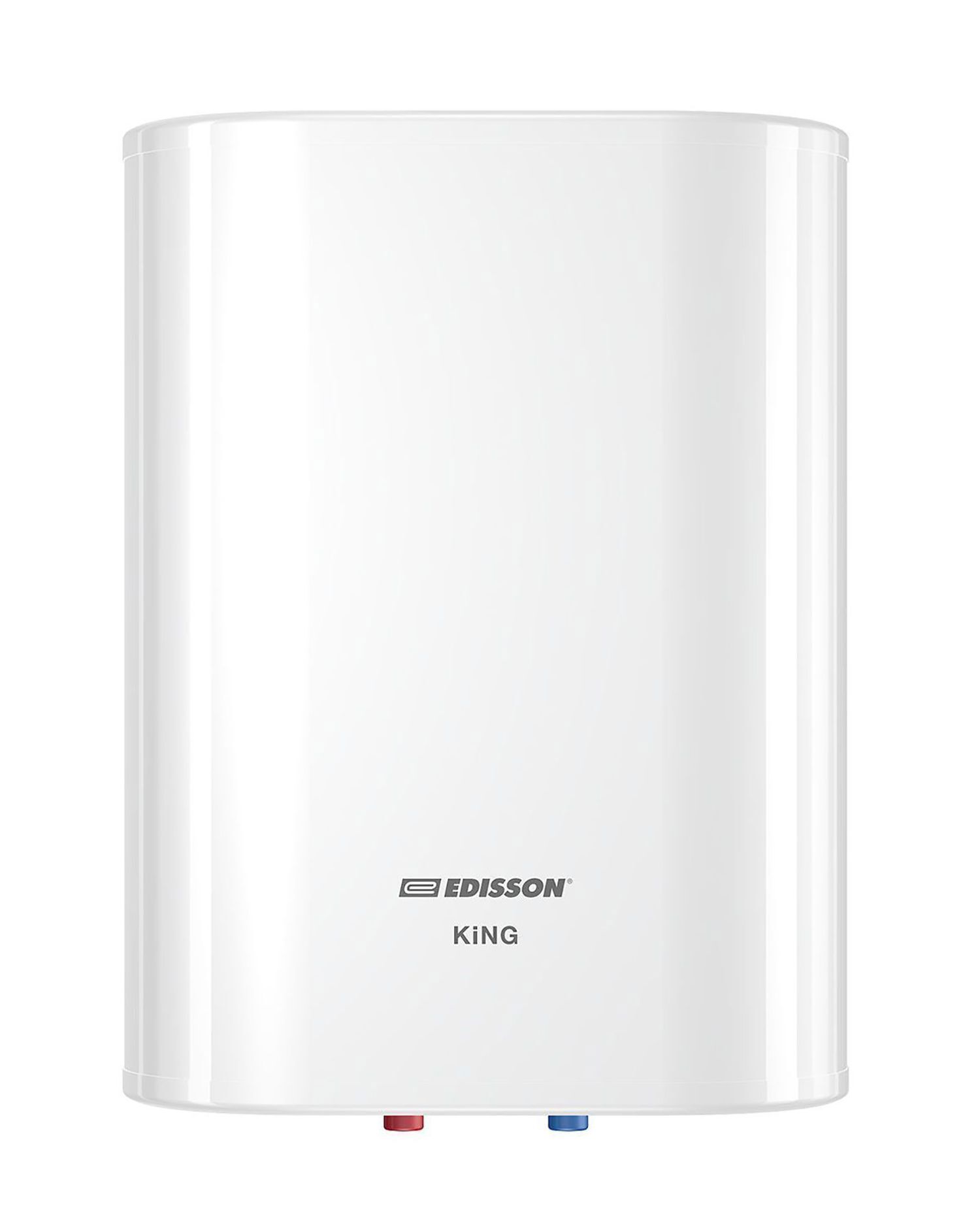 Изображение товара Накопительный водонагреватель электрический 30 л Edisson King 30 V 130415 2 кВт нержавеющая сталь мокрый ТЭН