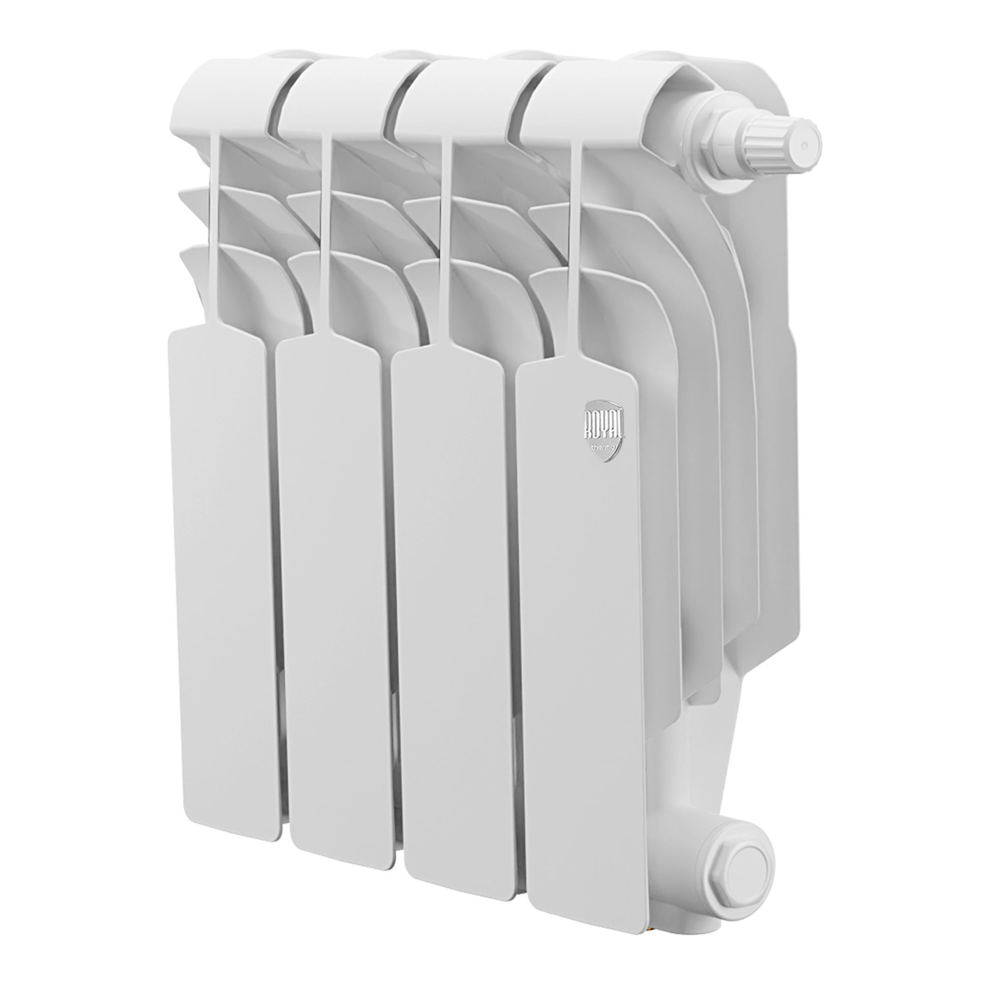 Изображение товара Радиатор водяного отопления Royal thermo Vittoria 80/32 биметалл 4 секции нижнее подключение