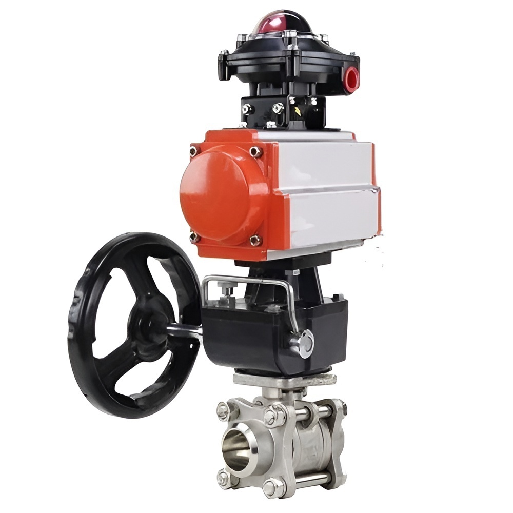 Изображение товара Кран шаровой DN.ru КШПП 316.200-ISO Ду15 Ру63 из нержавеющей стали