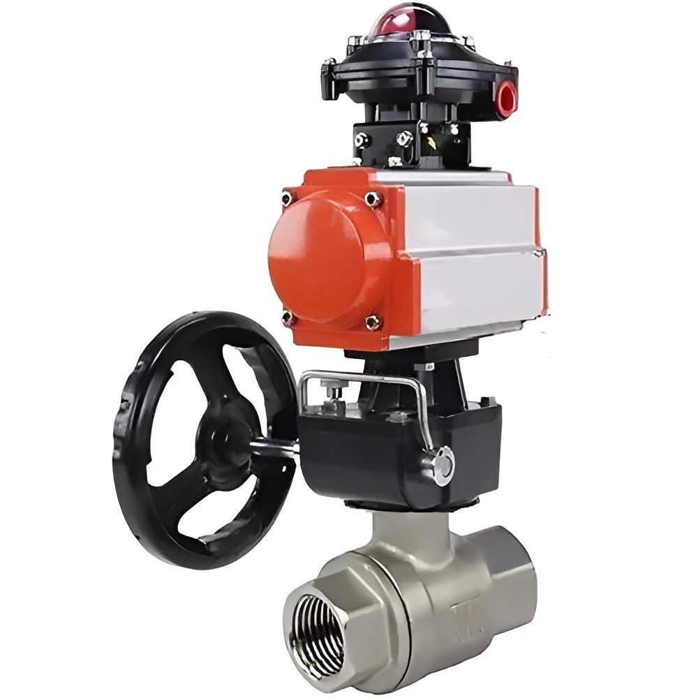 Изображение товара Кран шаровой прямой DN.ru D160-13582 для воды и газа, нержавеющая сталь, 1 1/2 дюйма