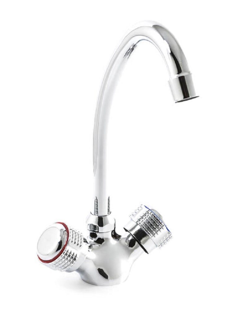 Изображение товара Смеситель для кухни Santrek Classic AQUA-405 излив 19 см цвет хром