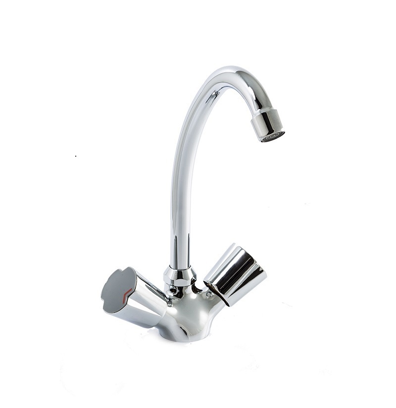 Изображение товара Смеситель для кухни Santrek Classic AQUA-410 излив 19 см цвет хром