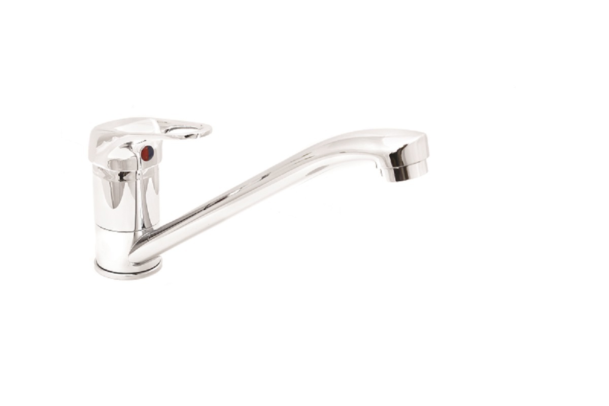 Изображение товара Смеситель для кухни Santrek Standart AQUA-760 SB01 излив 20 см цвет хром