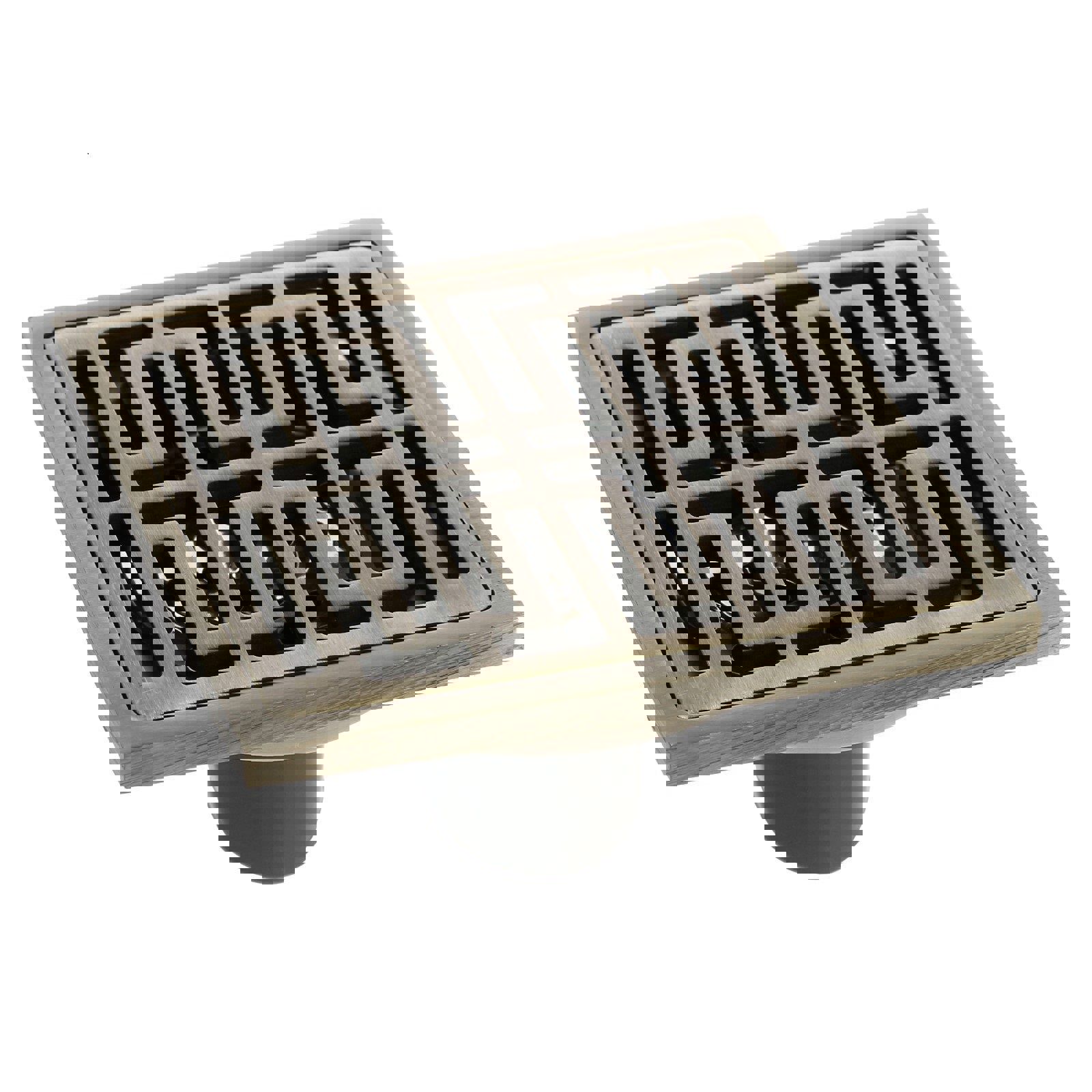 Изображение товара Трап для душа Griale GR9599396 сухой затвор 10x10 см нержавеющая сталь