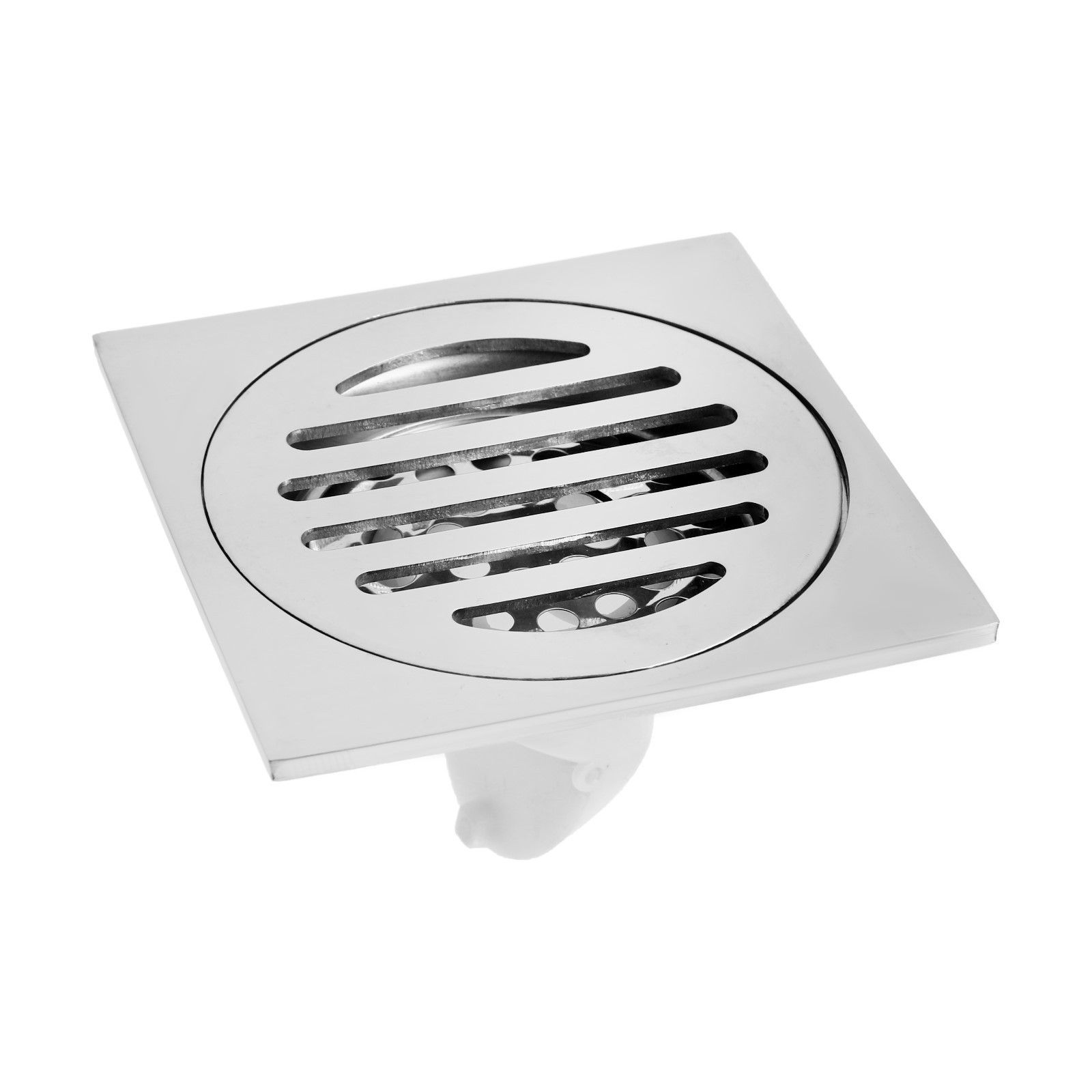 Изображение товара Душевой трап GRIALE GR9472812 сухой затвор нержавеющая сталь 10x10 см