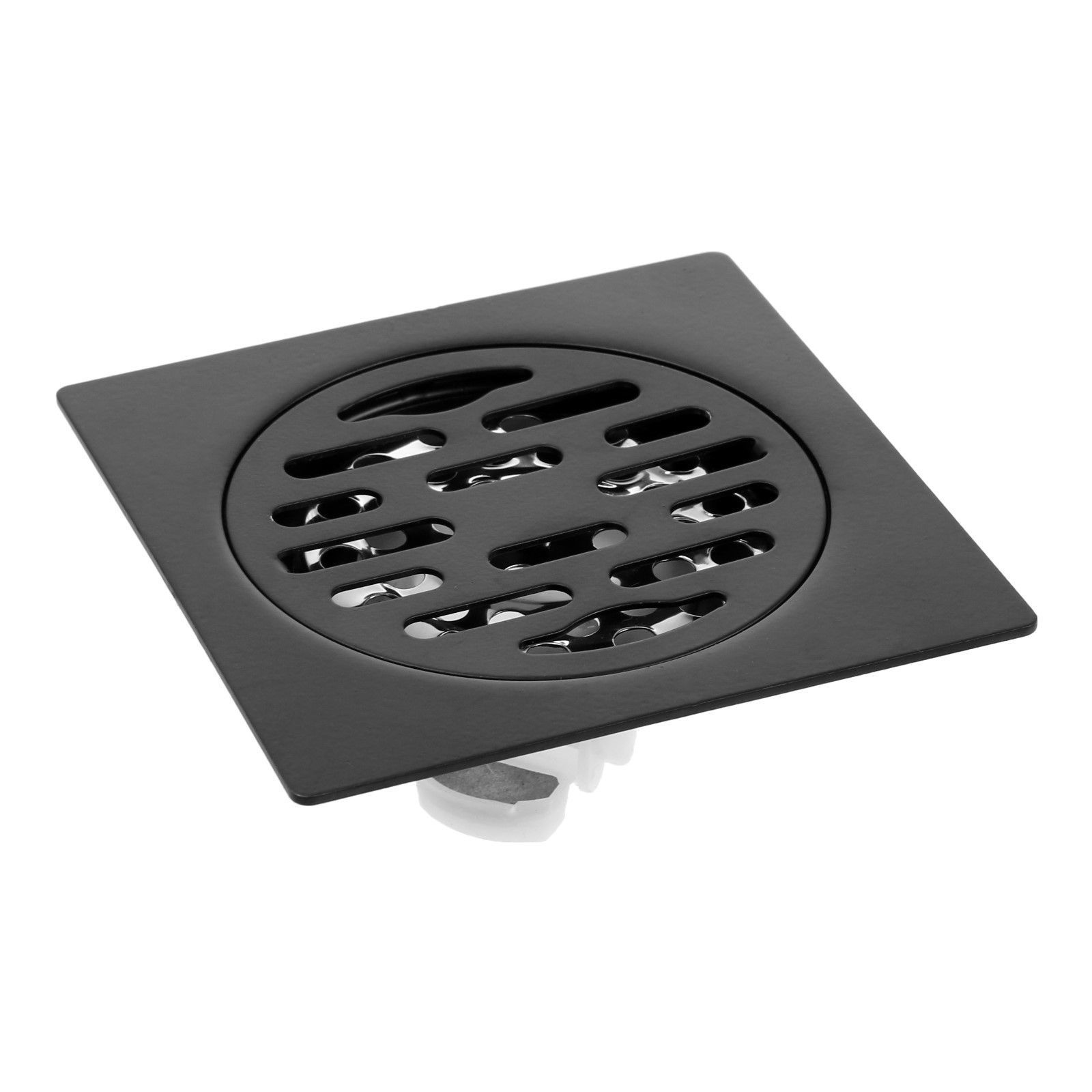 Изображение товара Душевой трап Griale GR9472809 нержавеющая сталь черный матовый 100х100 мм