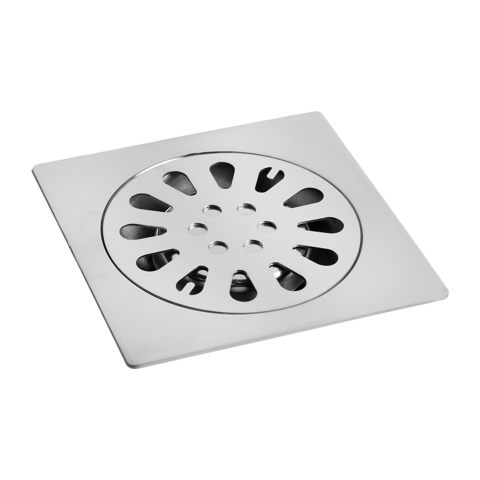 Изображение товара Трап для душа Griale GR9472804 из нержавеющей стали сухой затвор 10x10 см