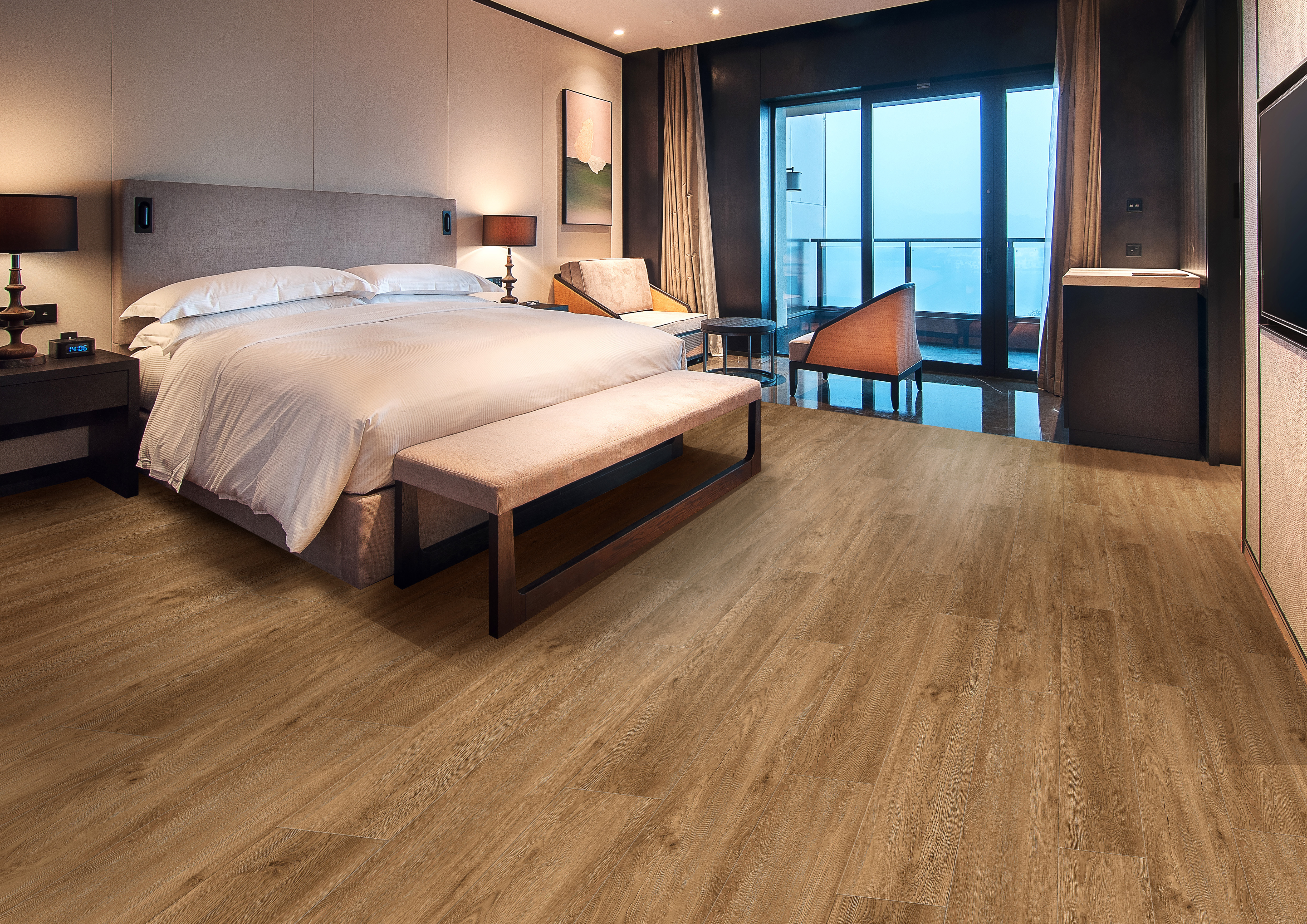 Изображение товара SPC плитка DW Flooring DW LG-S7104 43 класс водостойкая с замковым соединением