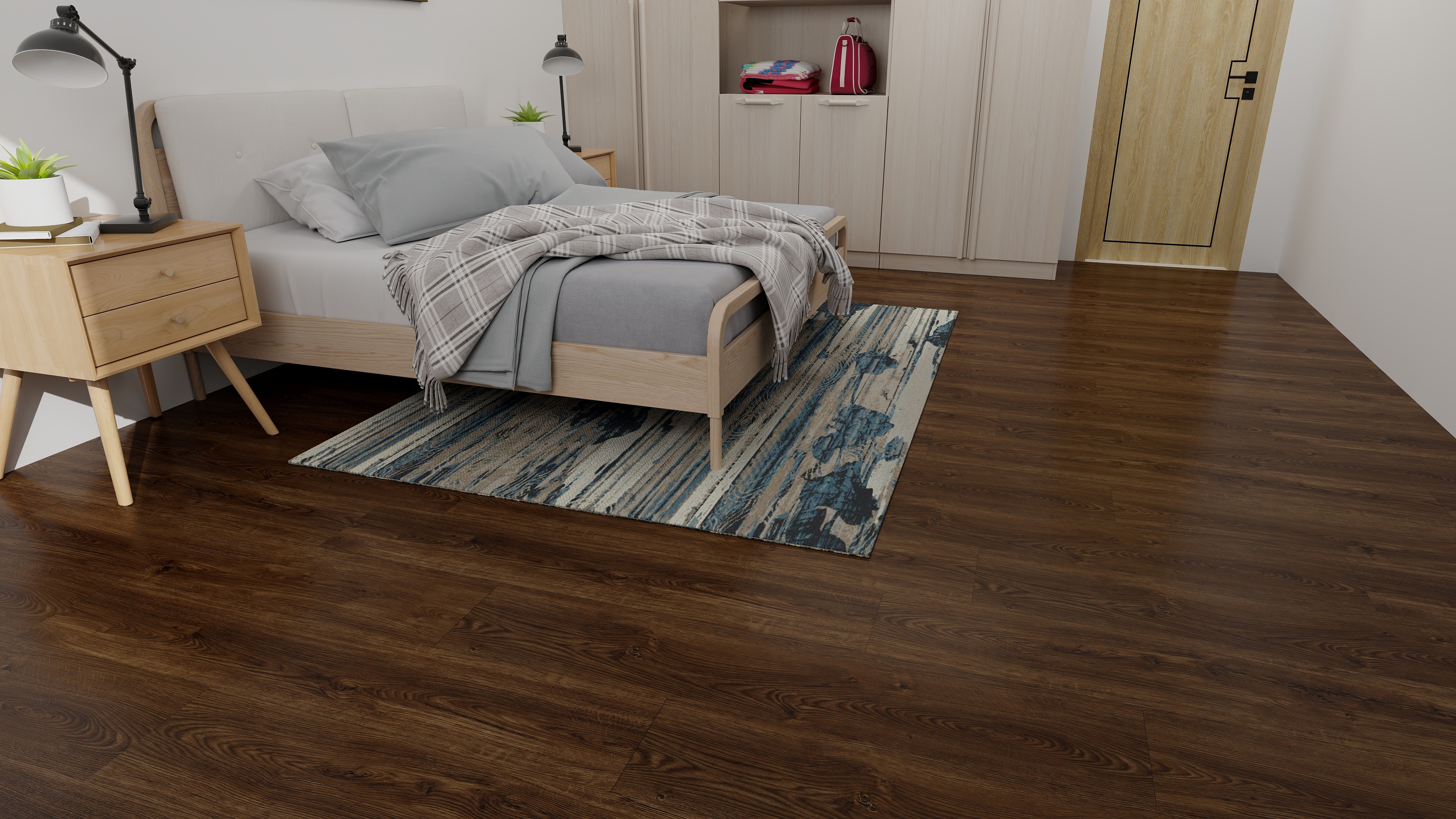 Изображение товара SPC плитка DW Flooring DW LG-S7108 43 класс 152.4x22.8 см водостойкая для полов