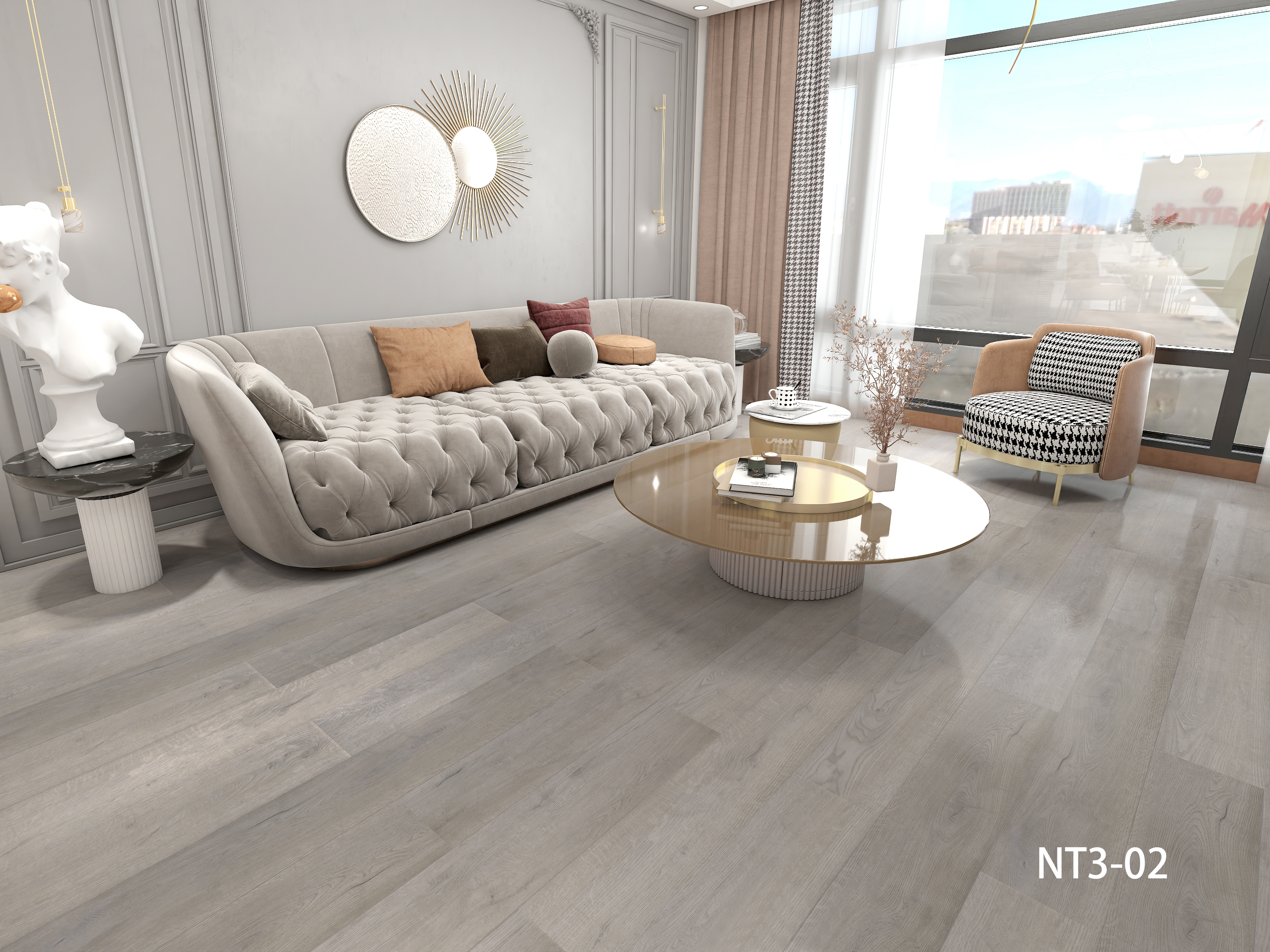 Изображение товара SPC плитка Aspenfloor Natural Touch Дуб Атланта 43 класс толщина 5.50 мм 2.245 м², цена за упаковку